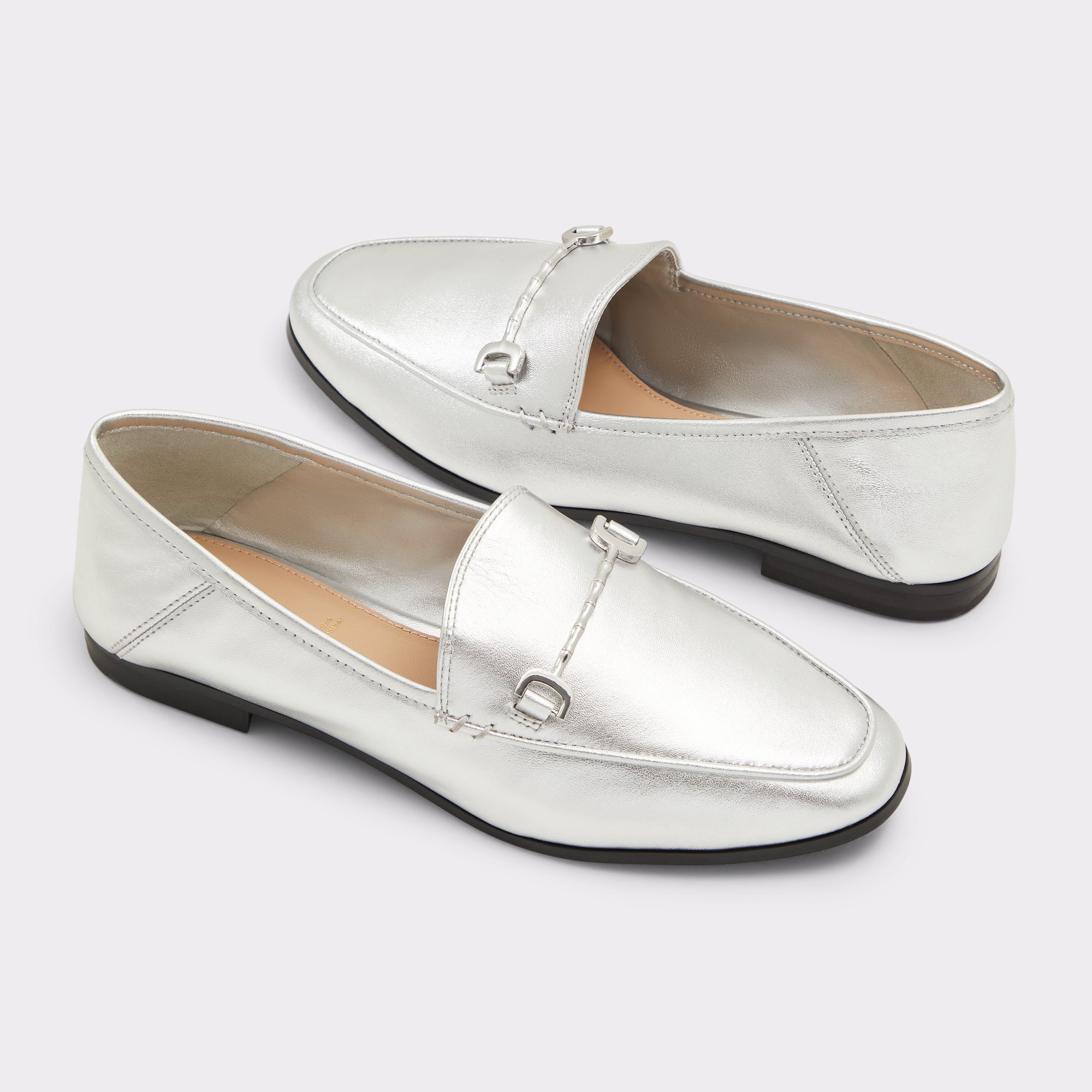 Kesley Silver Women's Loafers & Oxfords | ALDO Canada