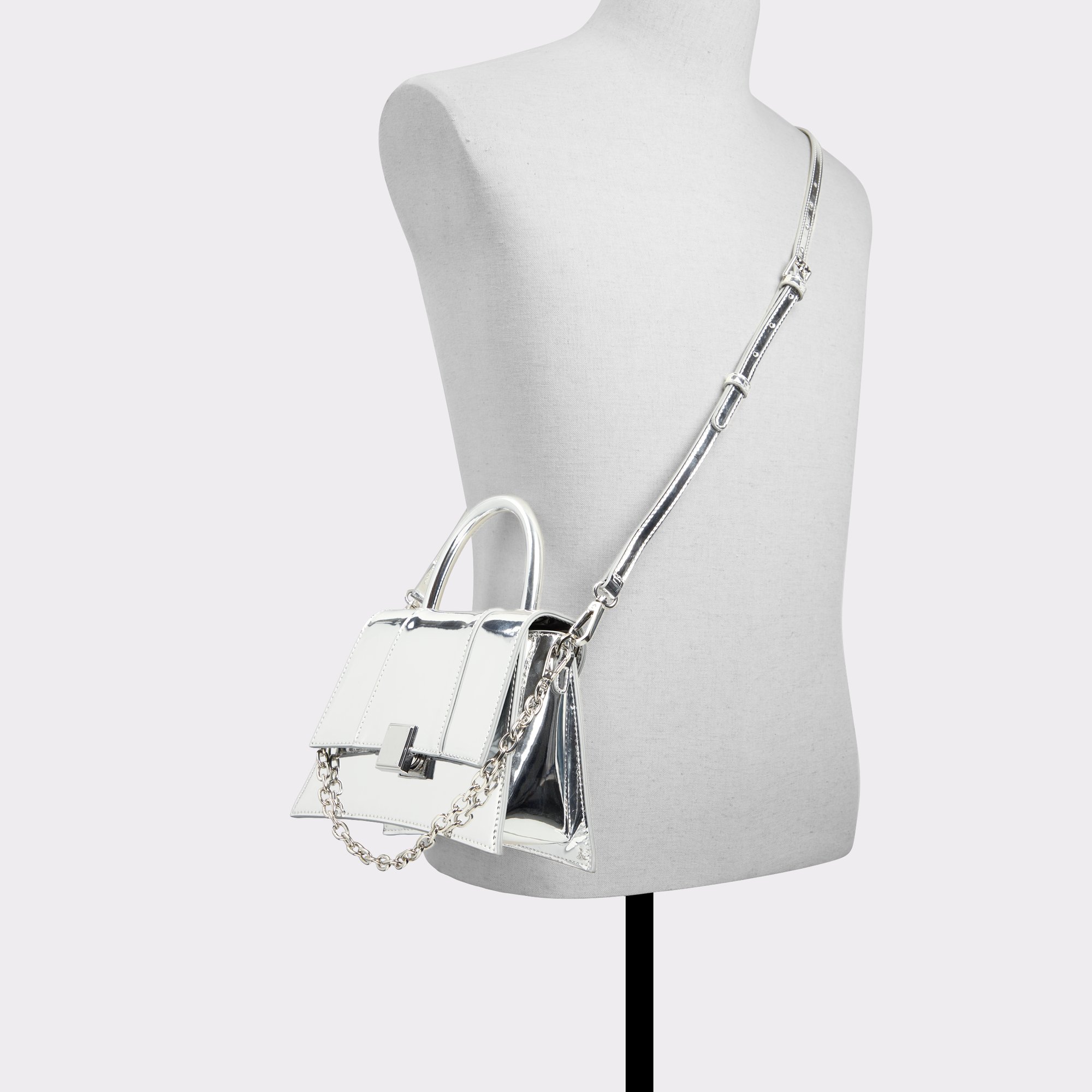 Kindraax Silver Women's Top Handle Bags | ALDO US