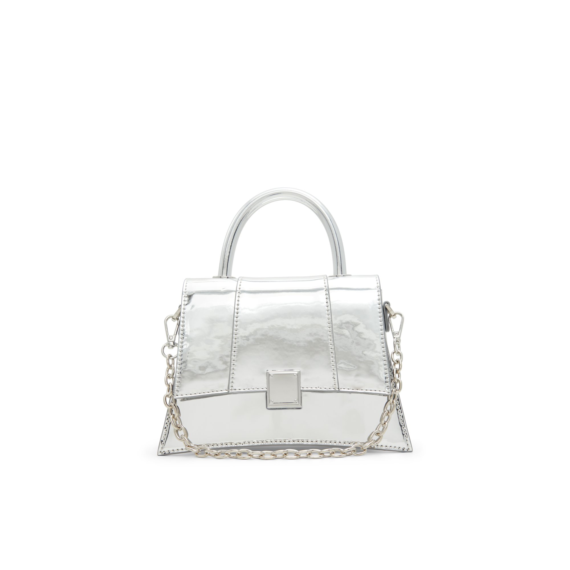 ALDO Kindraax - Women's Top Handle Handbag - Silver