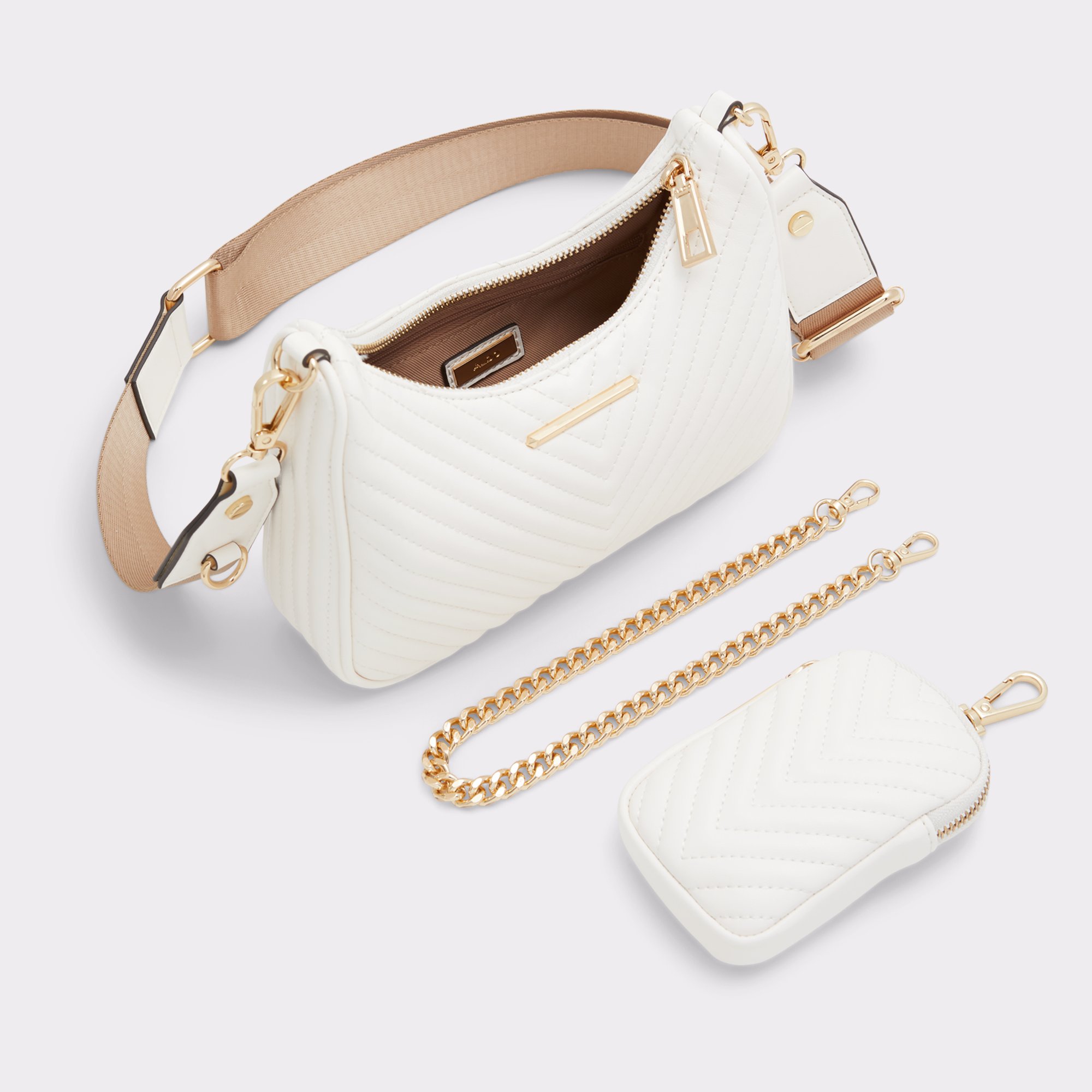 Kittaniix White/Bone Women's Crossbody Bags | ALDO Canada