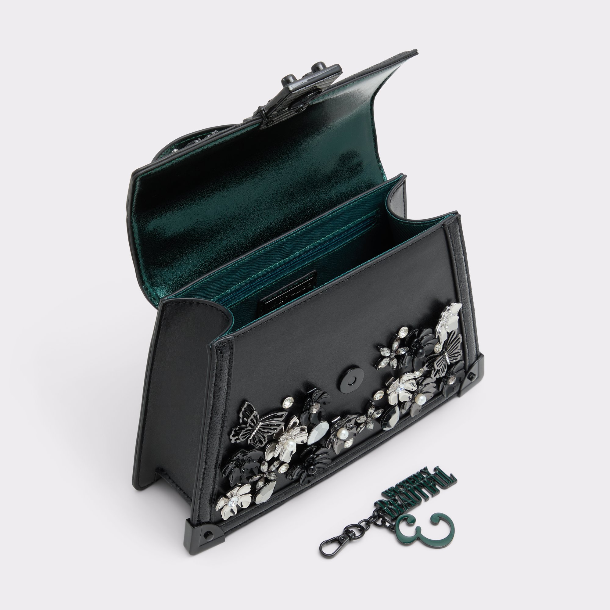 【追跡あり!】コラボ Wicked x ALDO Knowyourpower ハンドバッグ Knowyourpower Black/Black Women's Top Handle Bags | ALDO US