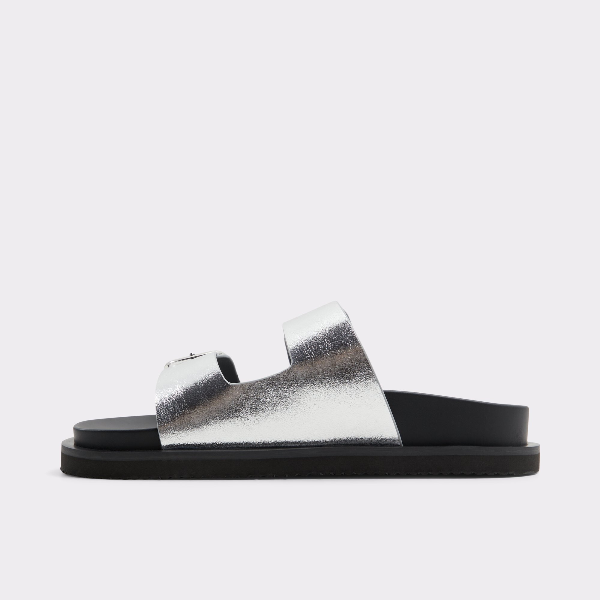 Kravis Silver Women's Flats | ALDO Canada