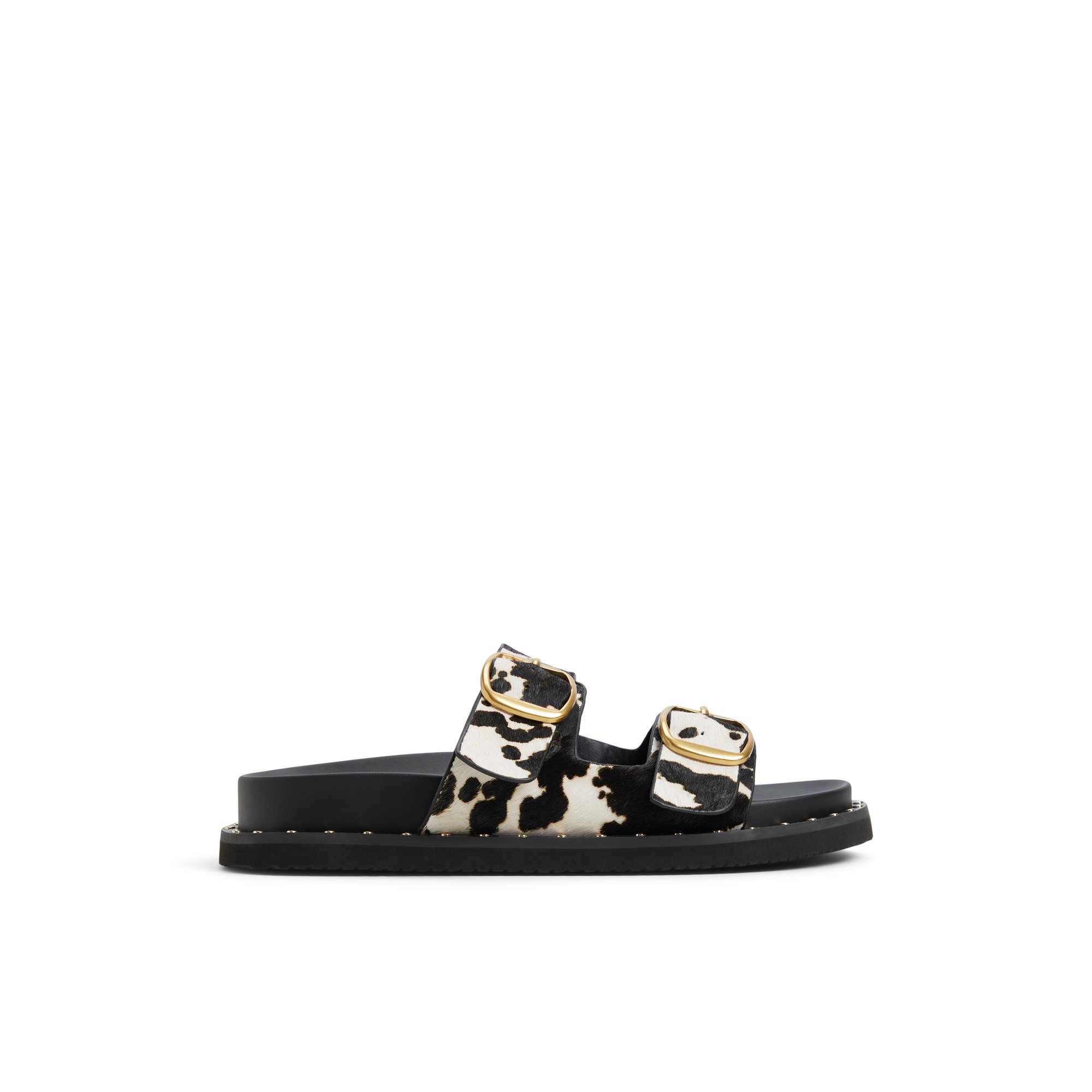 ALDO Kravis - Women's Footbed Sandal Sandals - White, Size 7.5