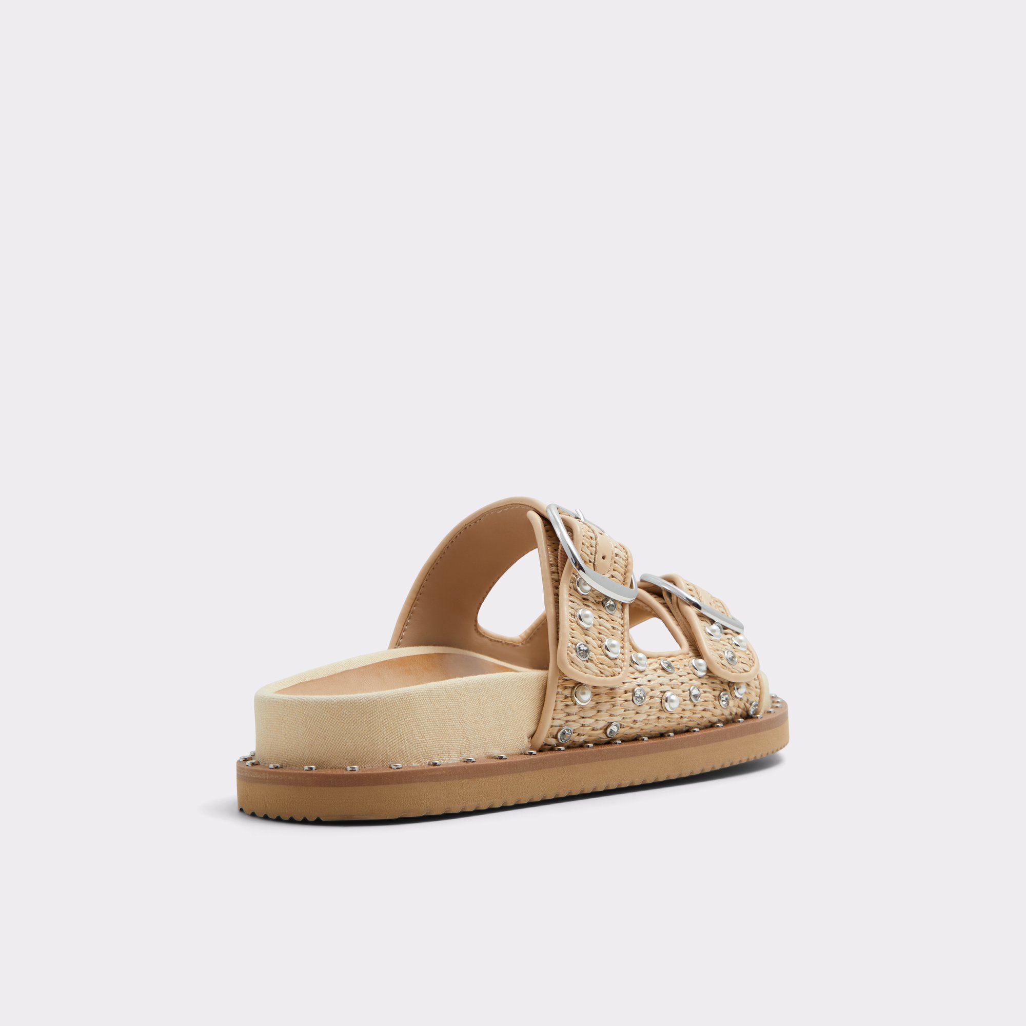 Kravis Beige Combo Women's Flat Sandals | ALDO Canada