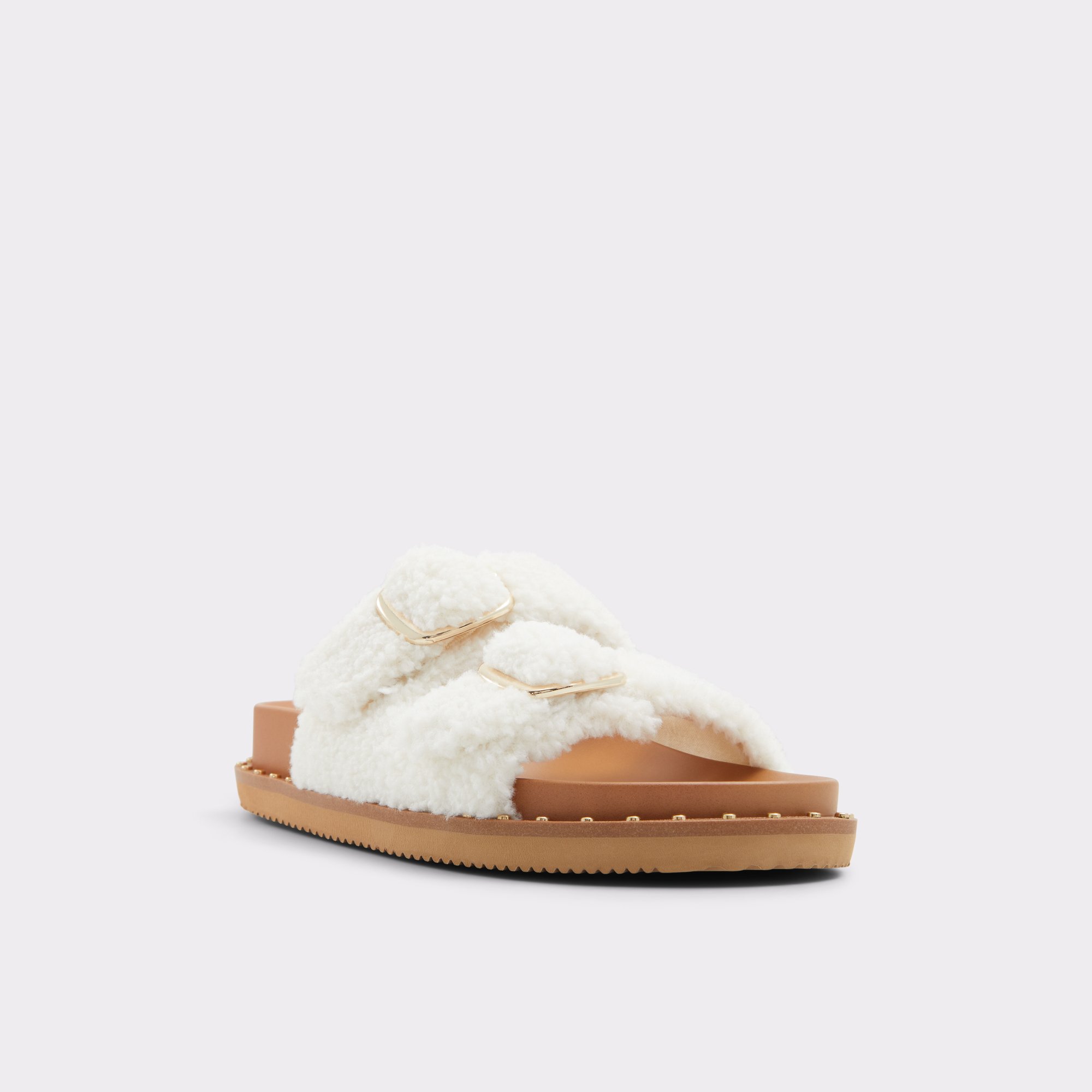 Kravis White Multi Women's Footbed sandals | ALDO Canada