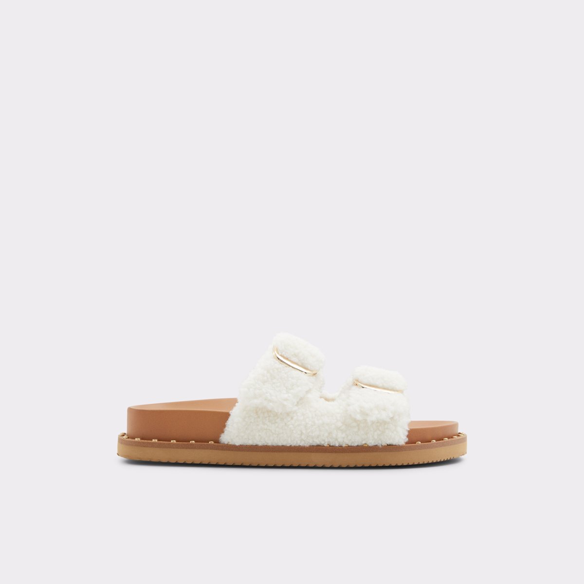 Kravis White Multi Women's Footbed Sandals | ALDO Canada