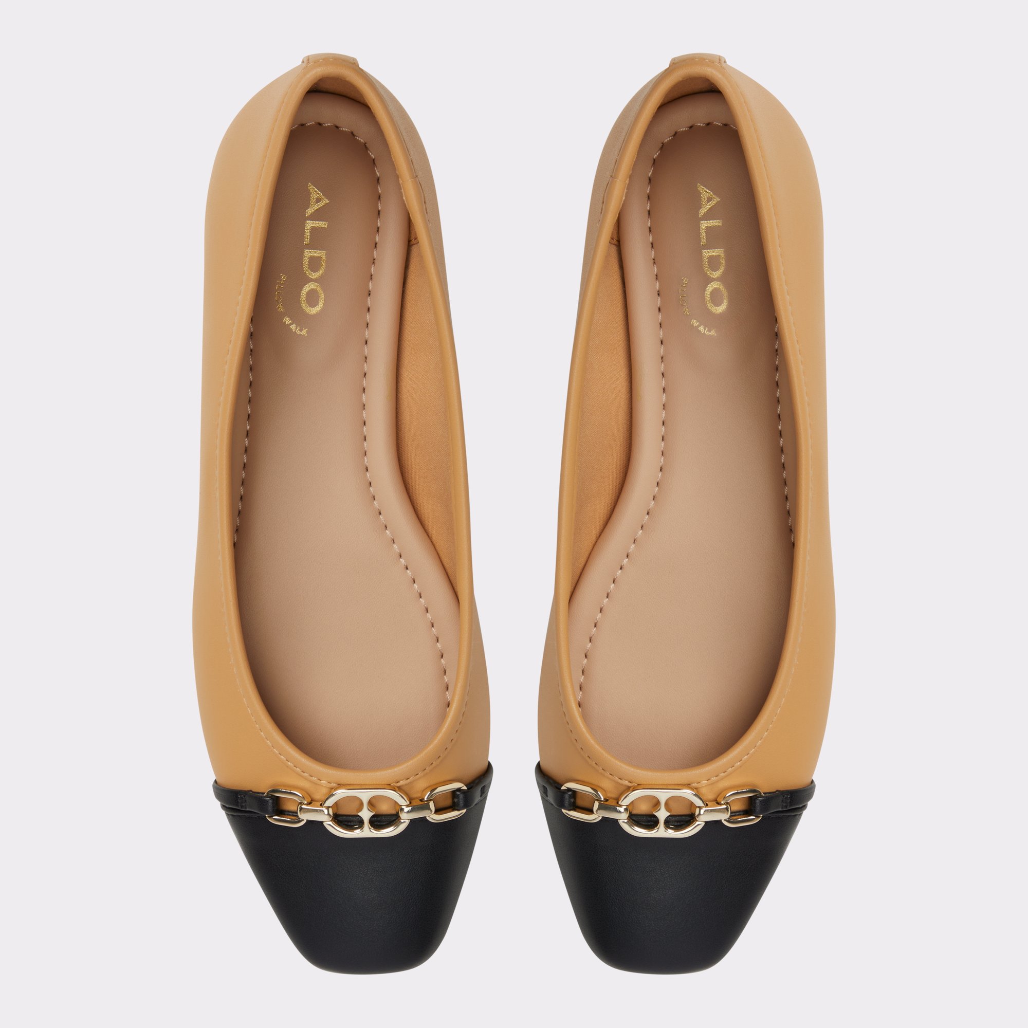 ALDO スクエアトゥ フローラル バレリーナ フラット Krishelle Krishelle White/Multi Women's Ballet Flats | ALDO US