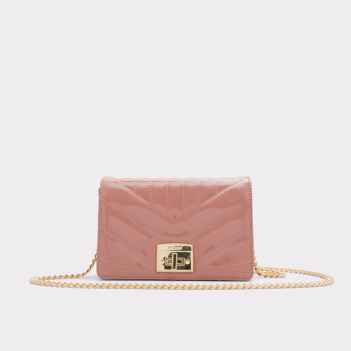 Talýnne Handbags - Colorblock Leather Crossbody Bag in Pink and