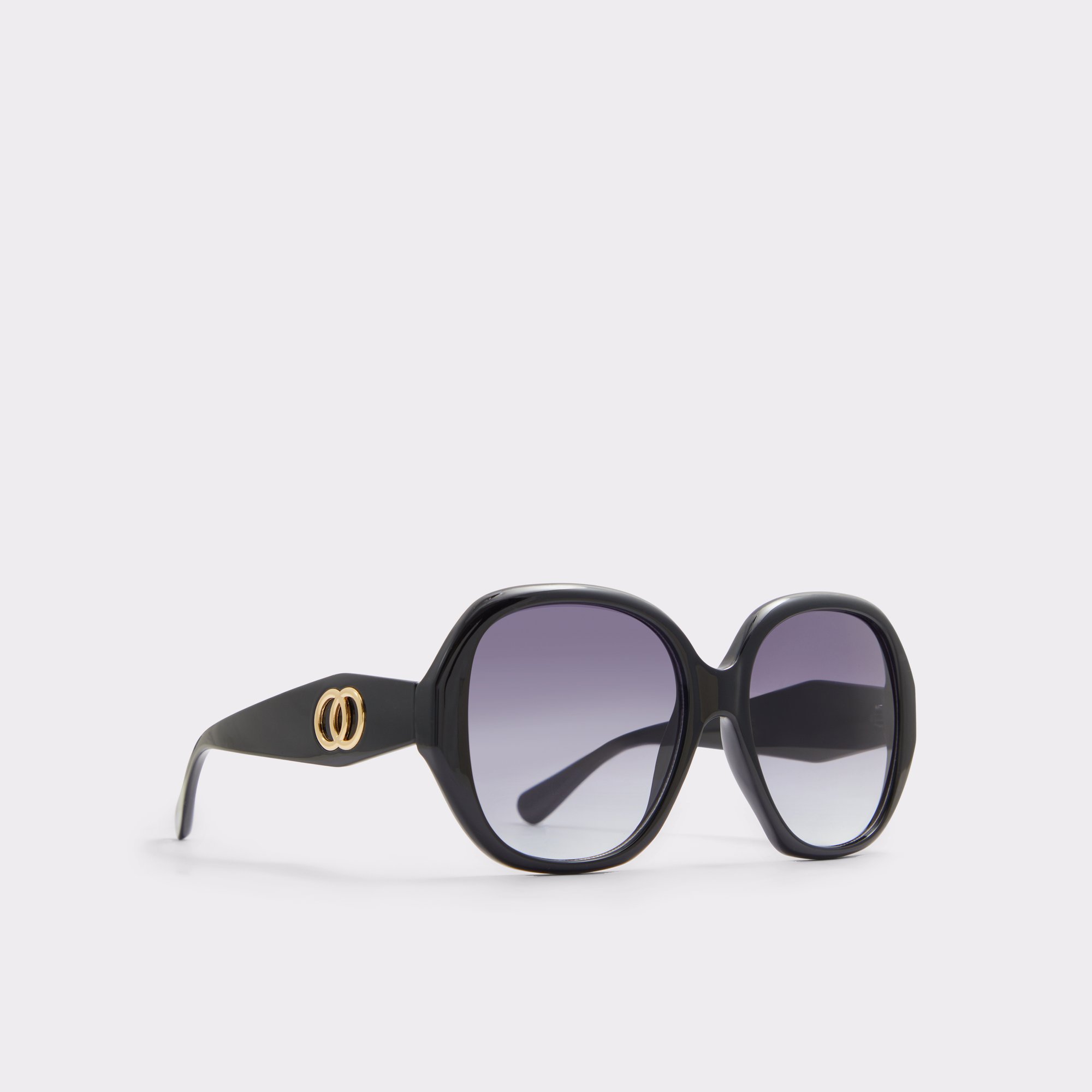 Laennon Black/Gold Multi Women's Sunglasses | ALDO Canada