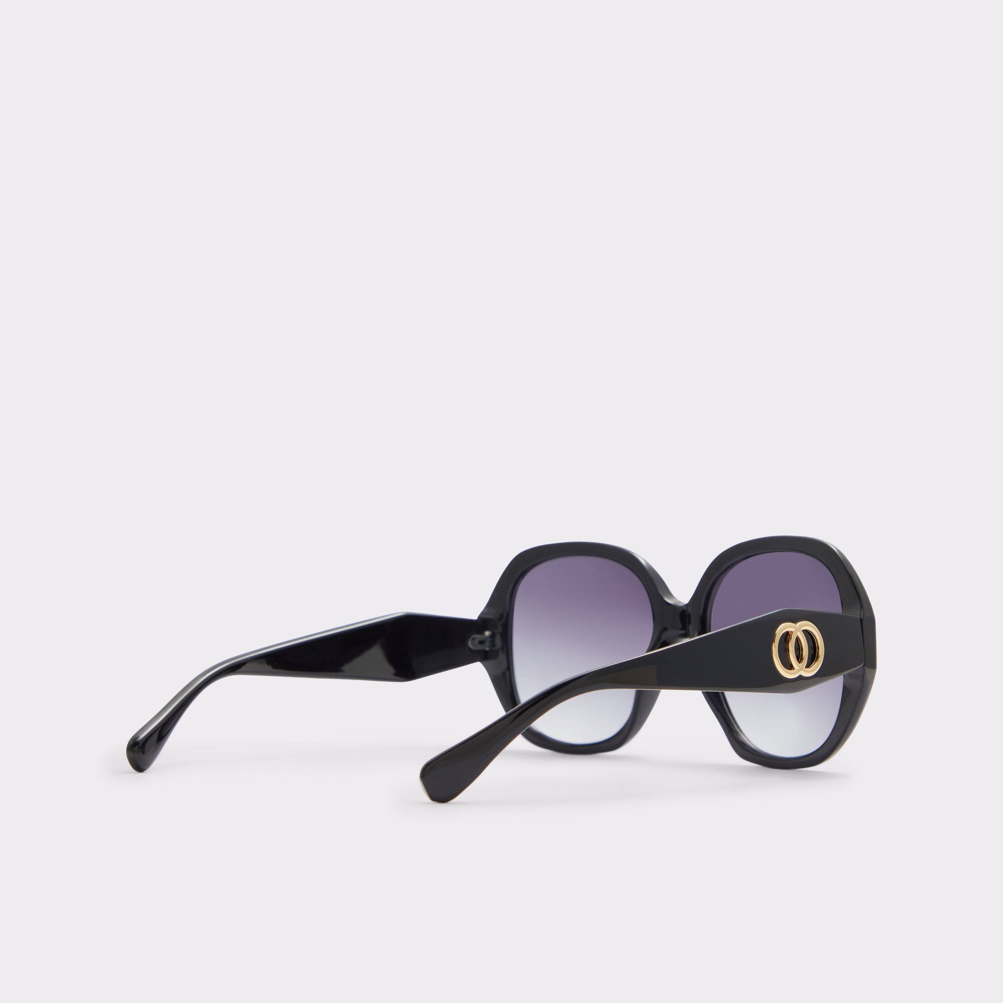 Laennon Black/Gold Multi Women's Sunglasses | ALDO Canada