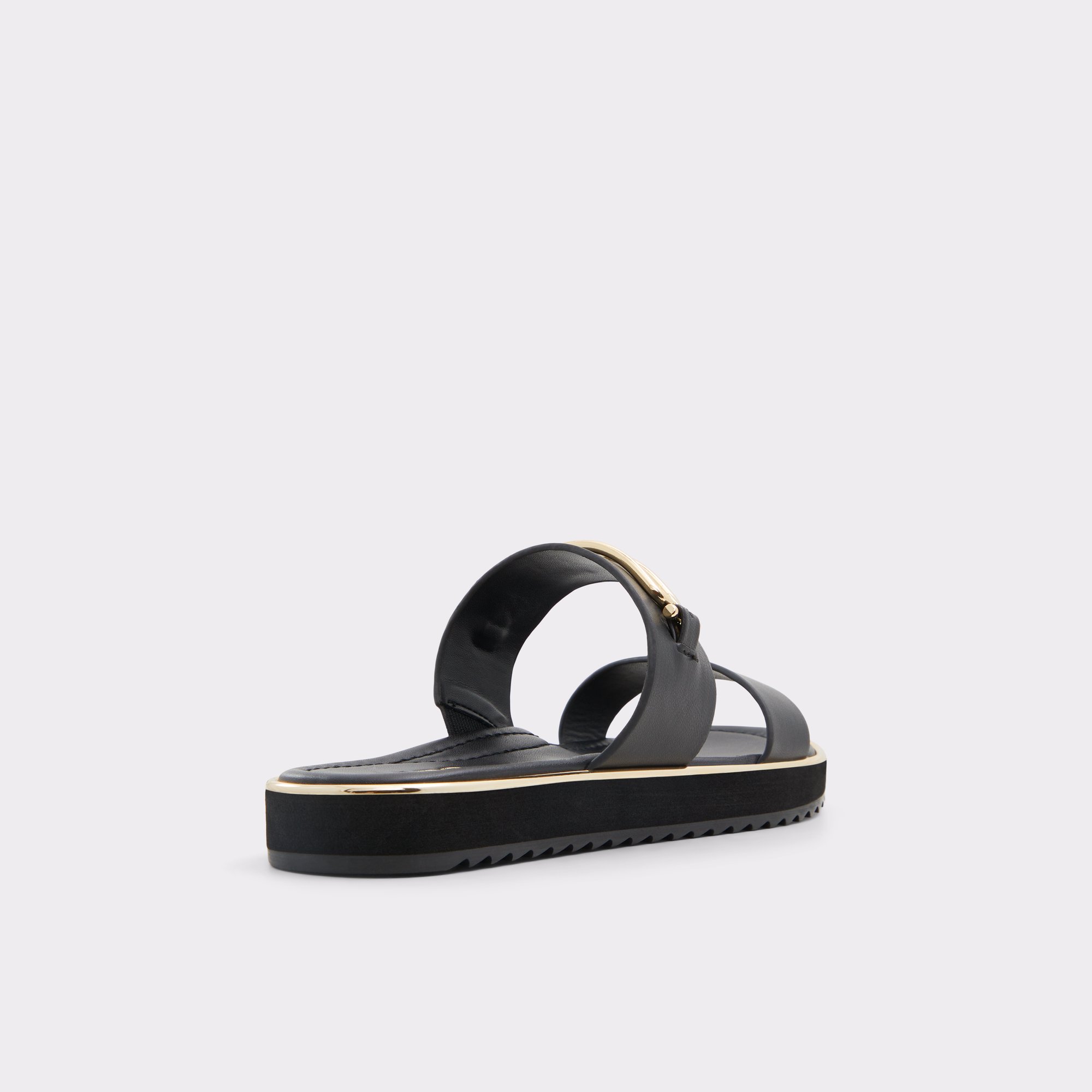 【ALDO】ダブルストラップ Lagoon メタル スライド サンダル トッズ TOD'S XXW11K0FH50 GOC サンダル GOLDEN CALF レディース