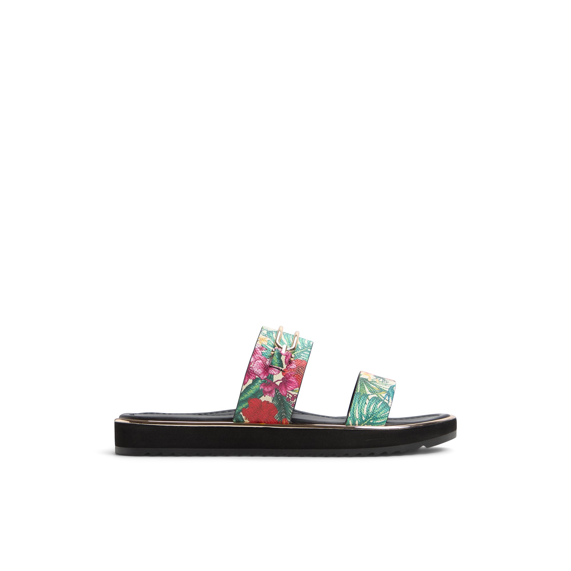 ALDO Lagoon - Women's Footbed Sandal Sandals - Multi Epi, Size 9