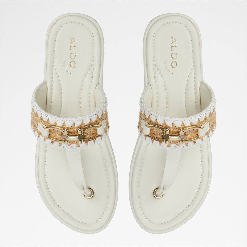 lajolla sandalia de mujer-blanco_5white