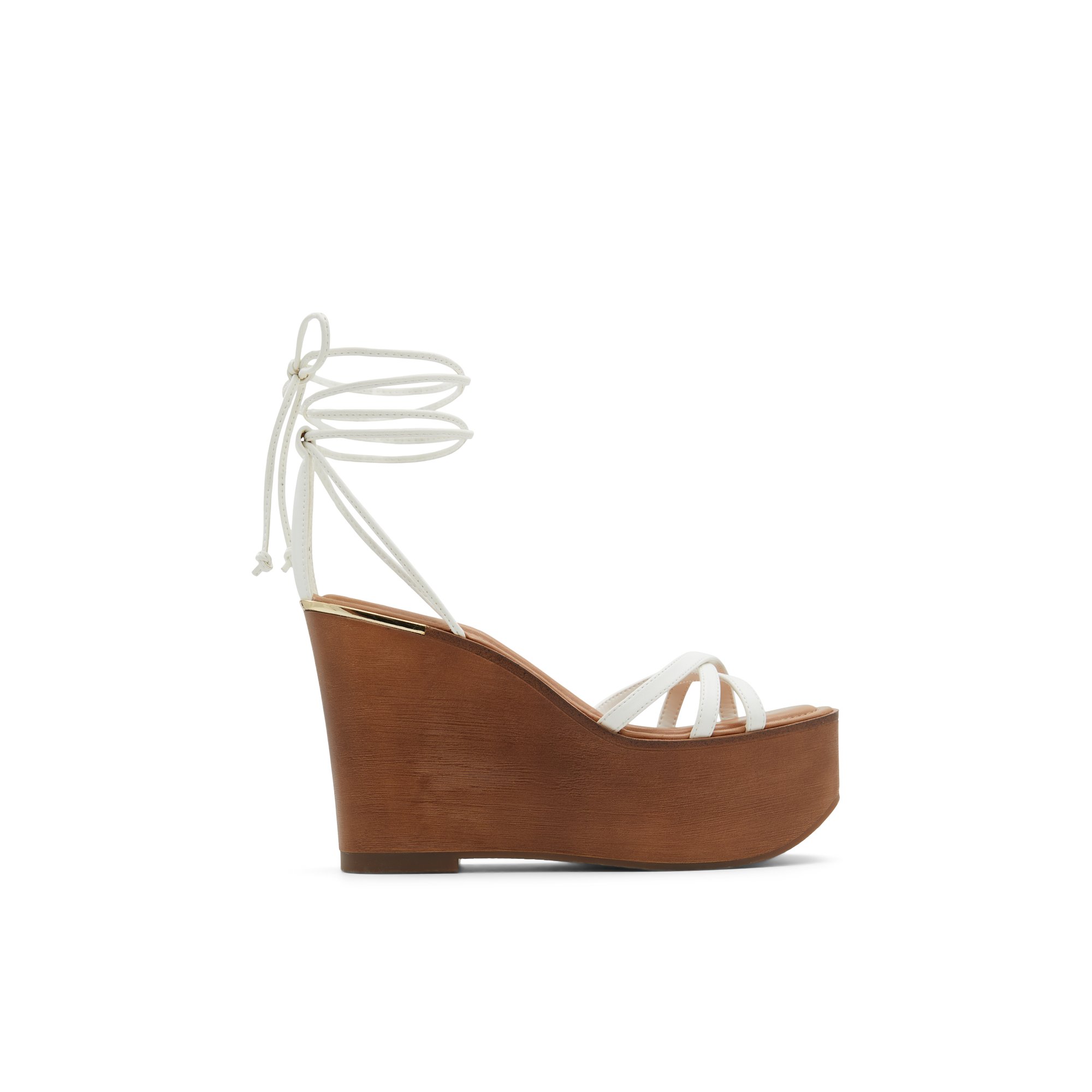 ALDO Lamarina - Women's Sandals Wedges - White
