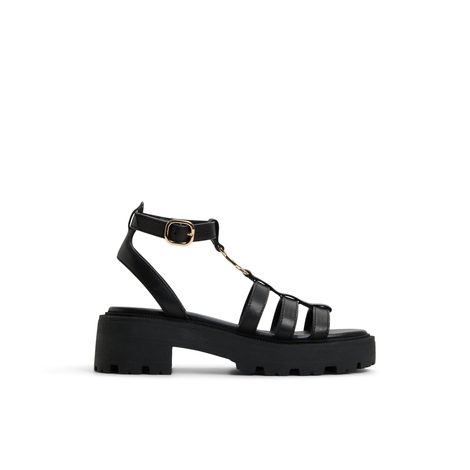 ALDO Lamington - Women's Strappy Sandal Sandals - Black, Size 7