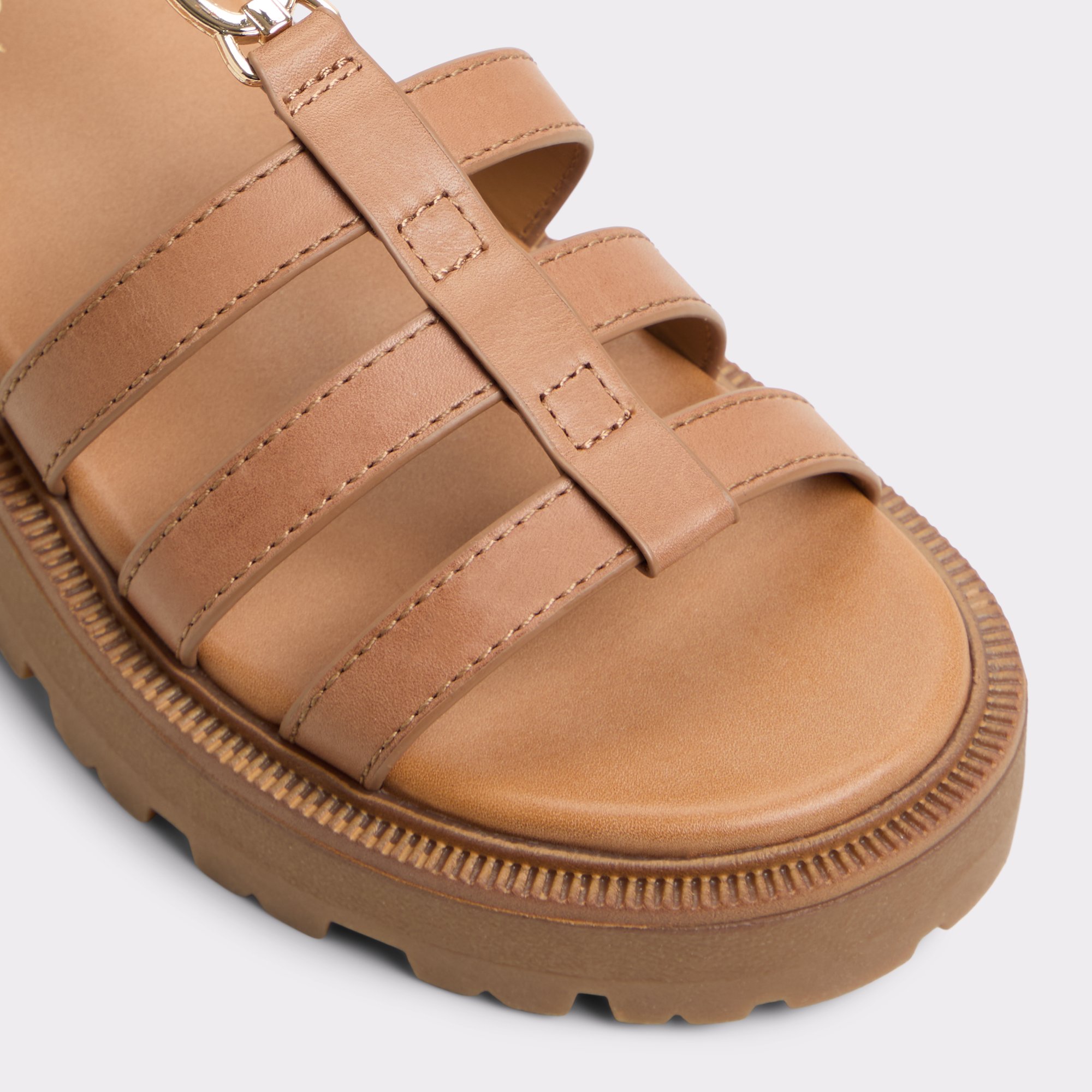 【ALDO】軽量 レザー Lamington グラディエーター 厚底サンダル 厚底 サンダル レディース レザーサンダル グラディエーター