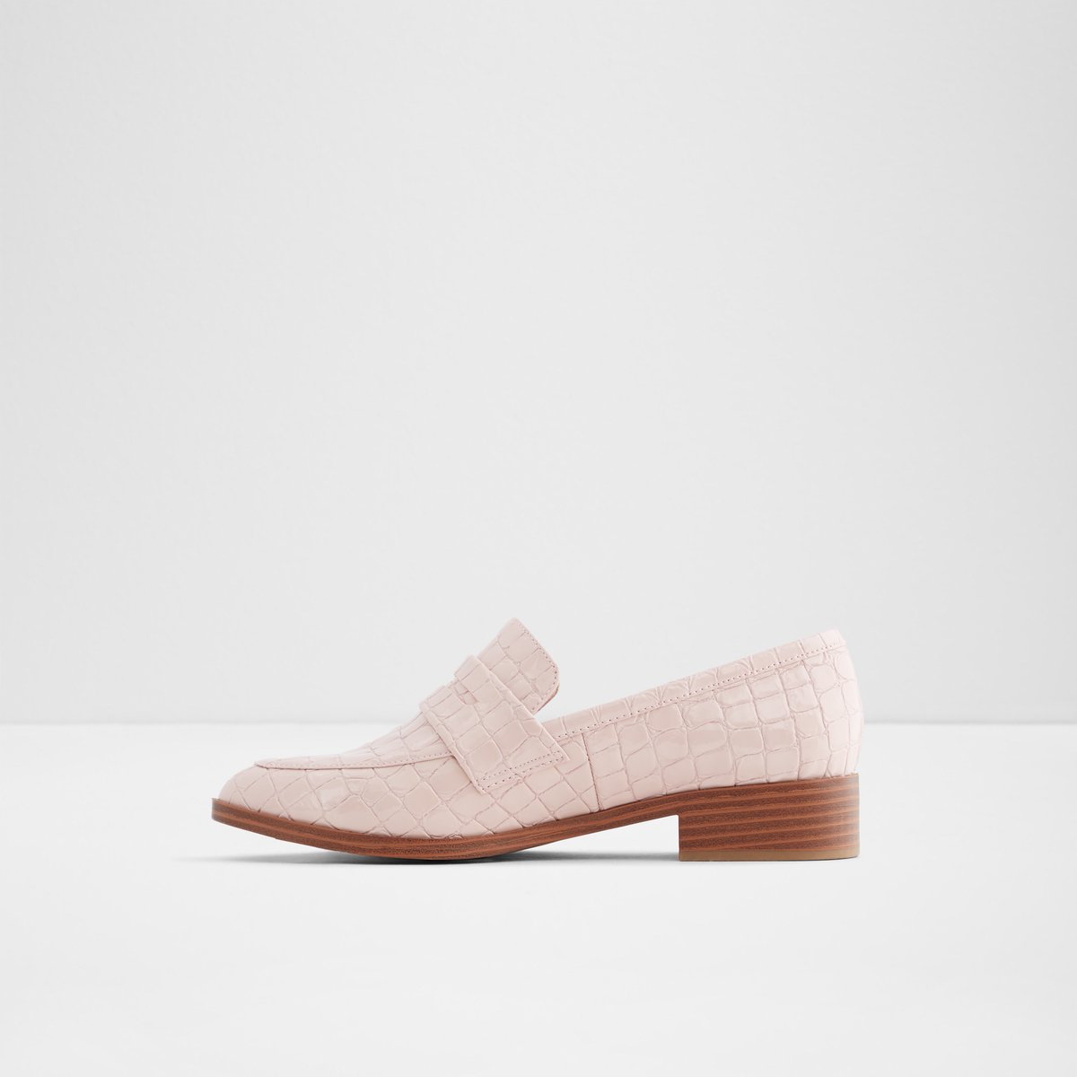 aldo pink loafers