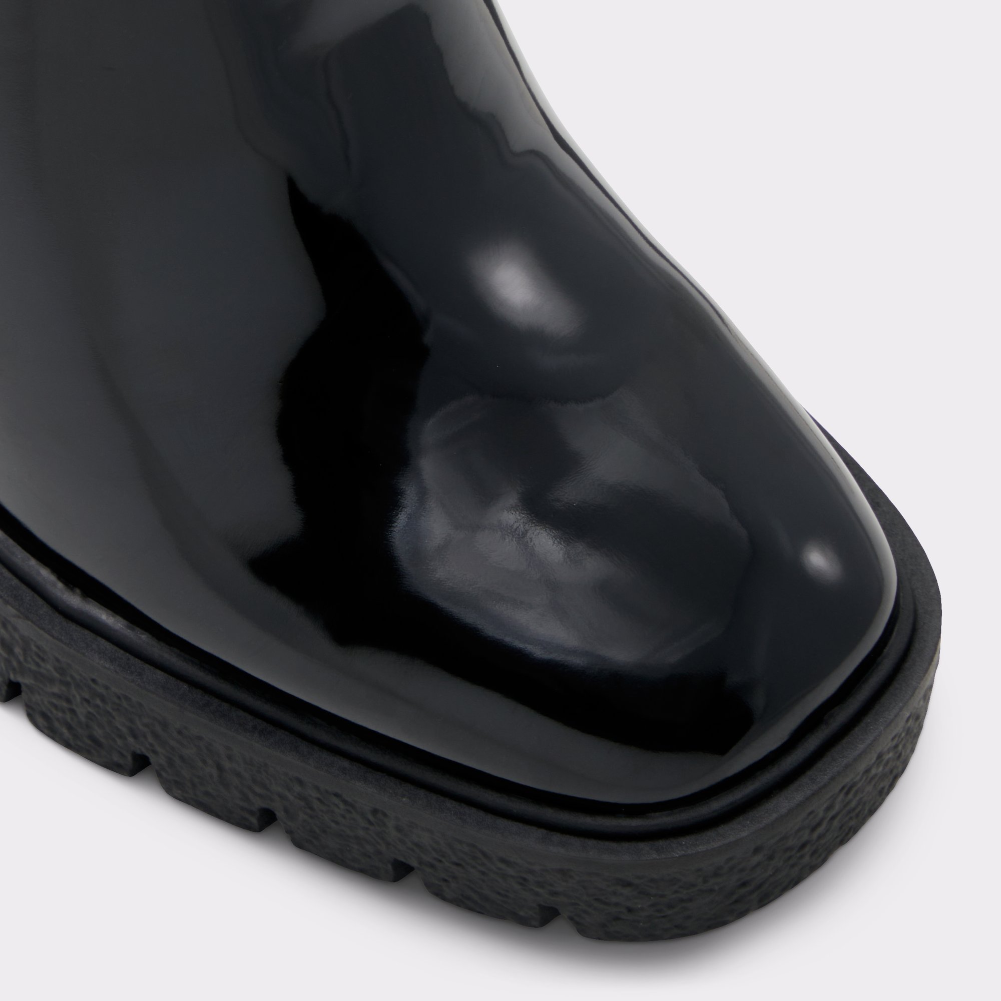 Larah Black Synthetic Patent Women's Ankle boots | ALDO Canada