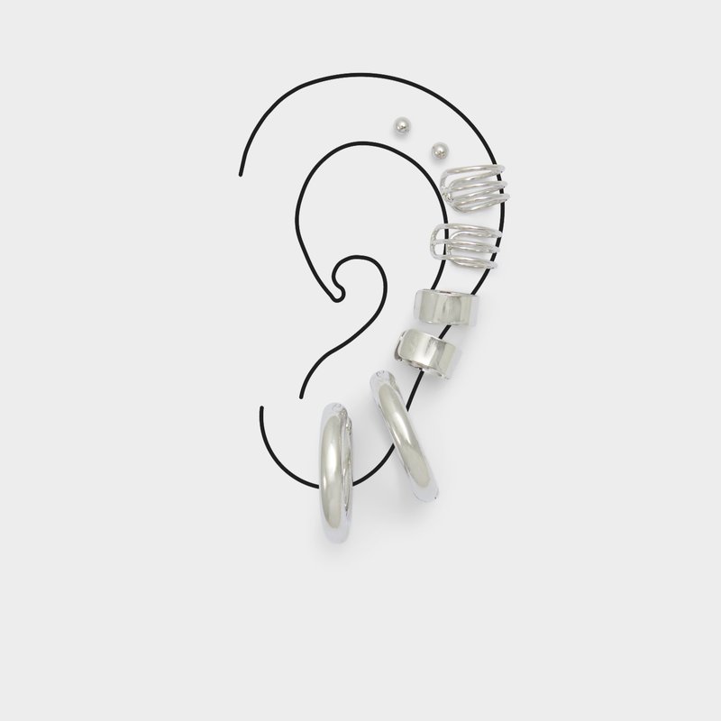 lararie arete de mujer-plateado_silver lararie arete de mujer-plateado_silver