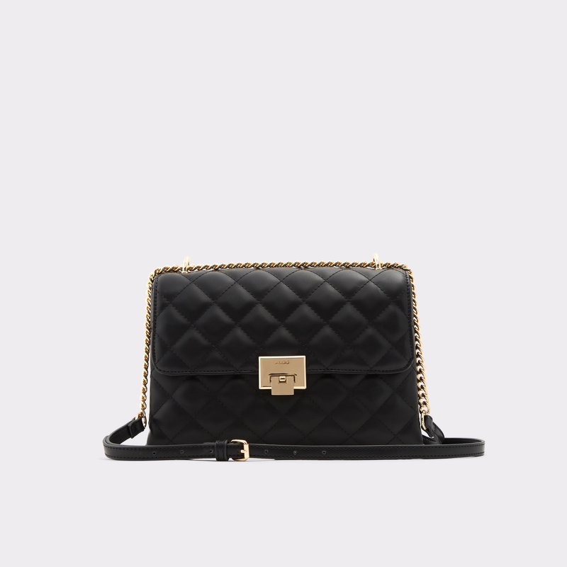 Lareade Black Synthetic Quilted Women's Crossbody bags | Aldoshoes.com US