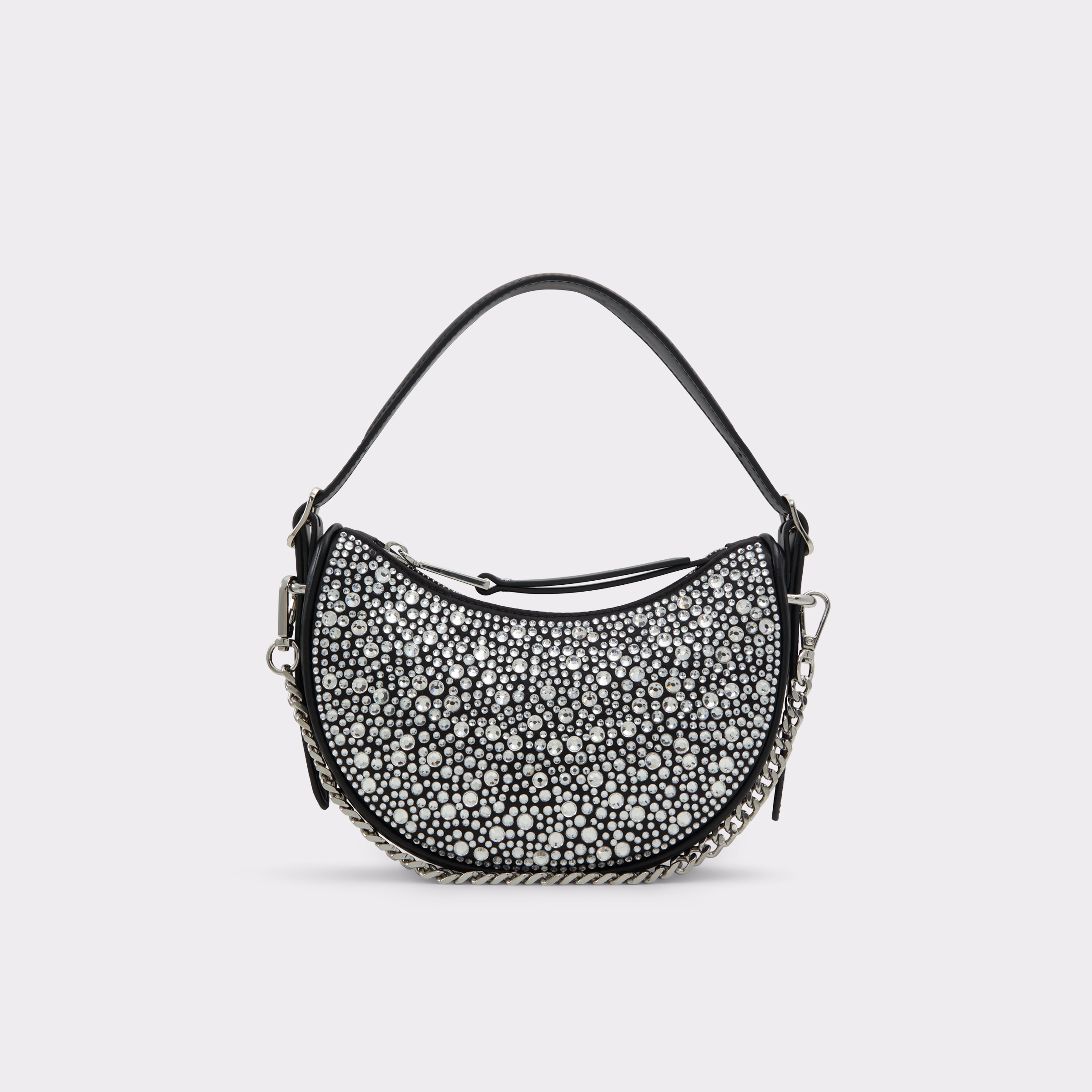 2WAY【ALDO】Larima ラインストーン ロゴ チェーン ショルダー larimax_black_007-002-