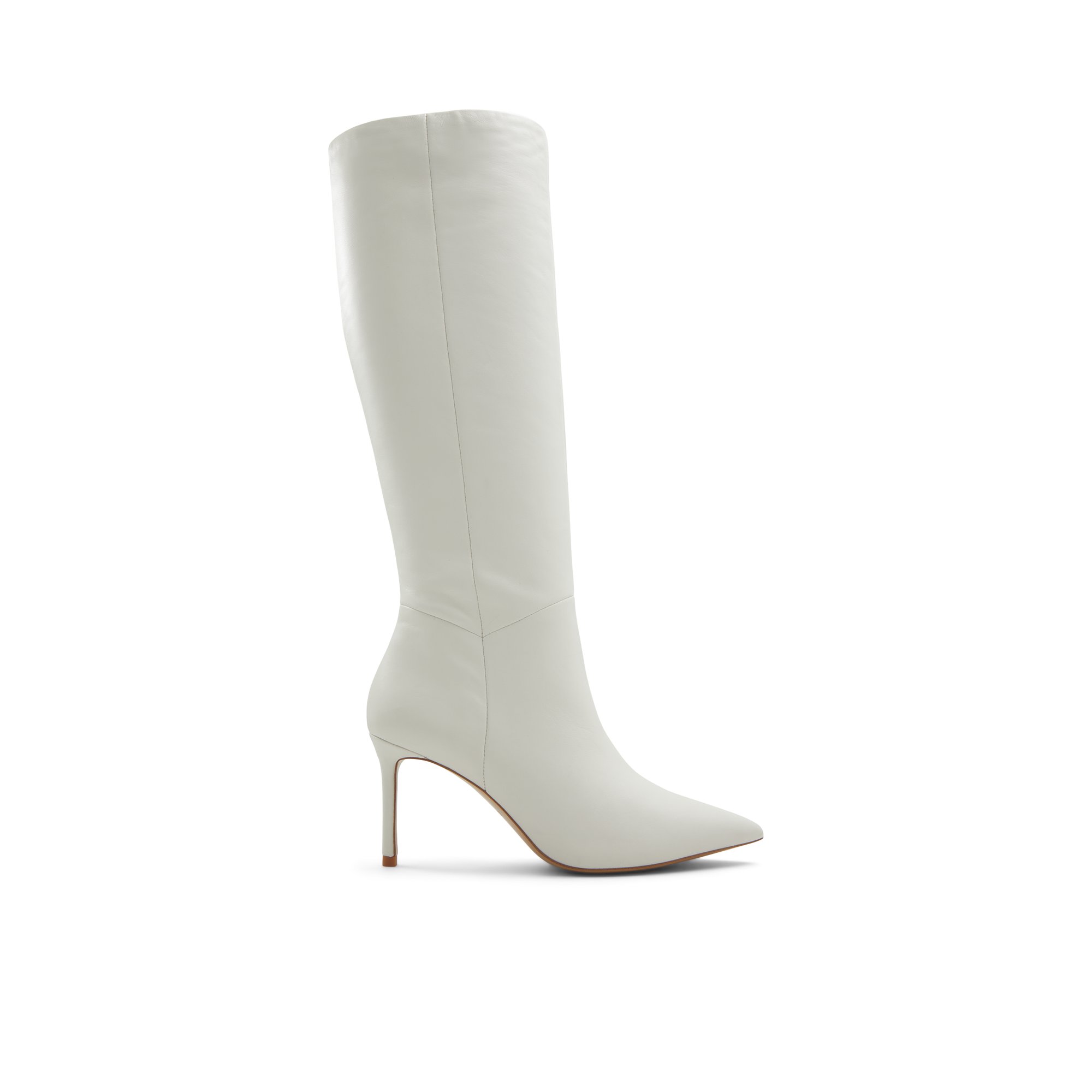 ALDO Laroche-wc - Women's Tall Boot - White, Size 11