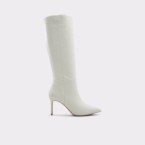 알도 ALDO Laroche White-Bone Womens Dress & Heeled Boots