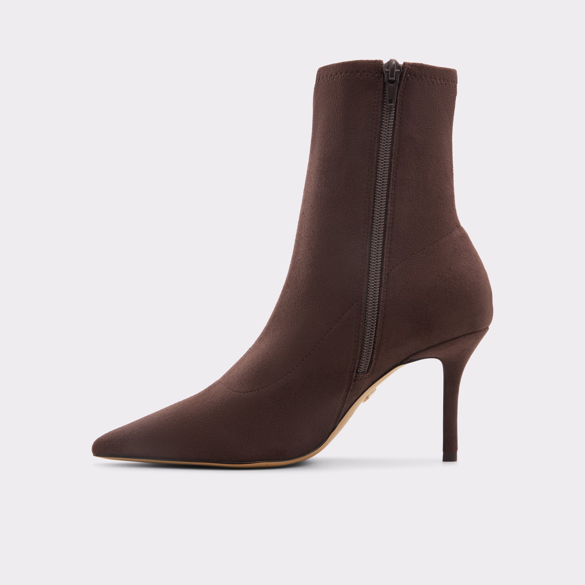 Larochel Dark Brown Women's Sock boots | ALDO Canada