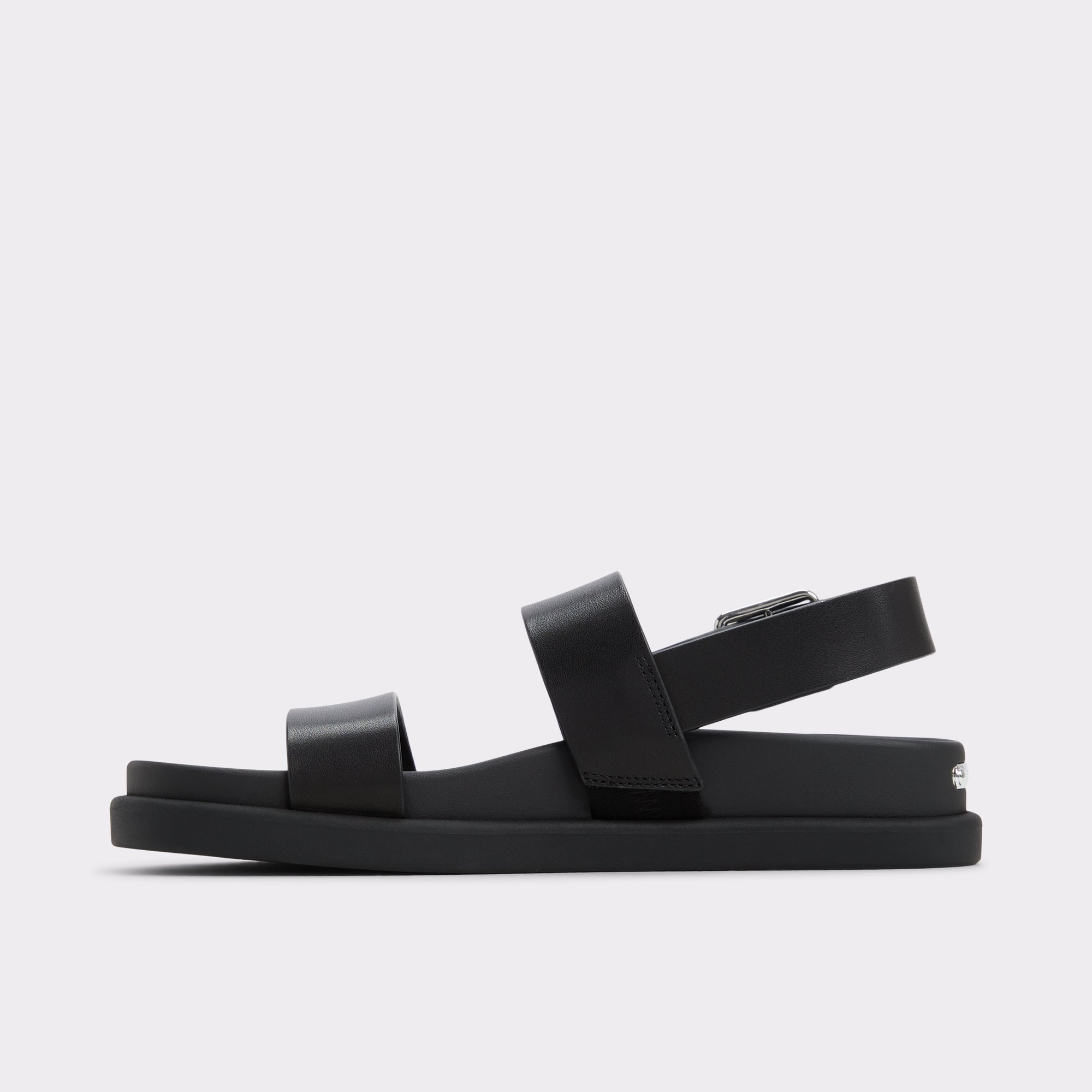 Laroisean Noir Femmes Sandales a assise plantaire | ALDO Canada