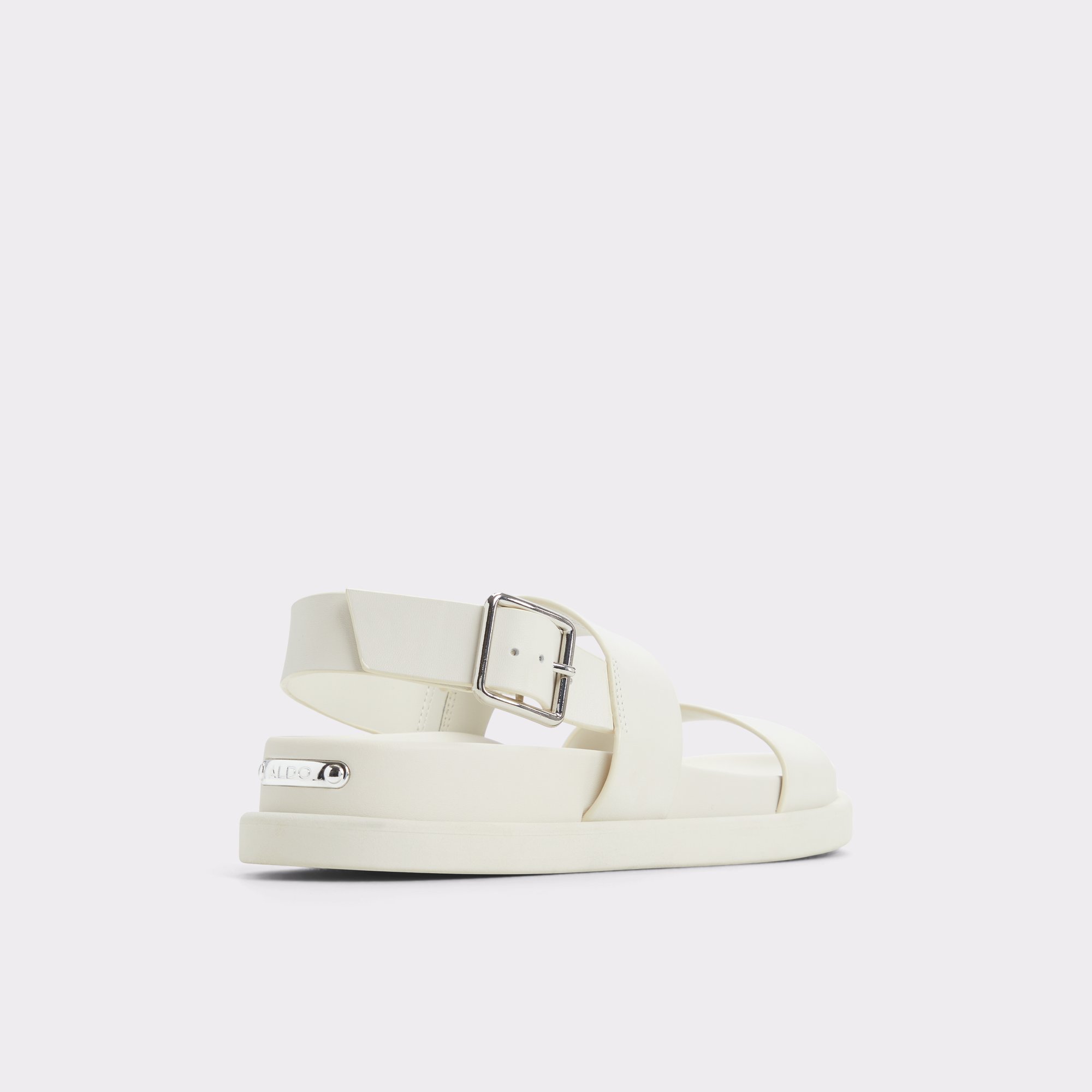 Laroisean White/Bone Women's Footbed sandals | ALDO Canada