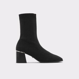 알도 ALDO Larrgodia Black Textile Knit Womens Casual Boots