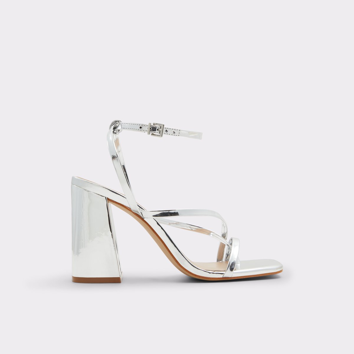 Laurader Silver Women's Block Heels | ALDO Canada