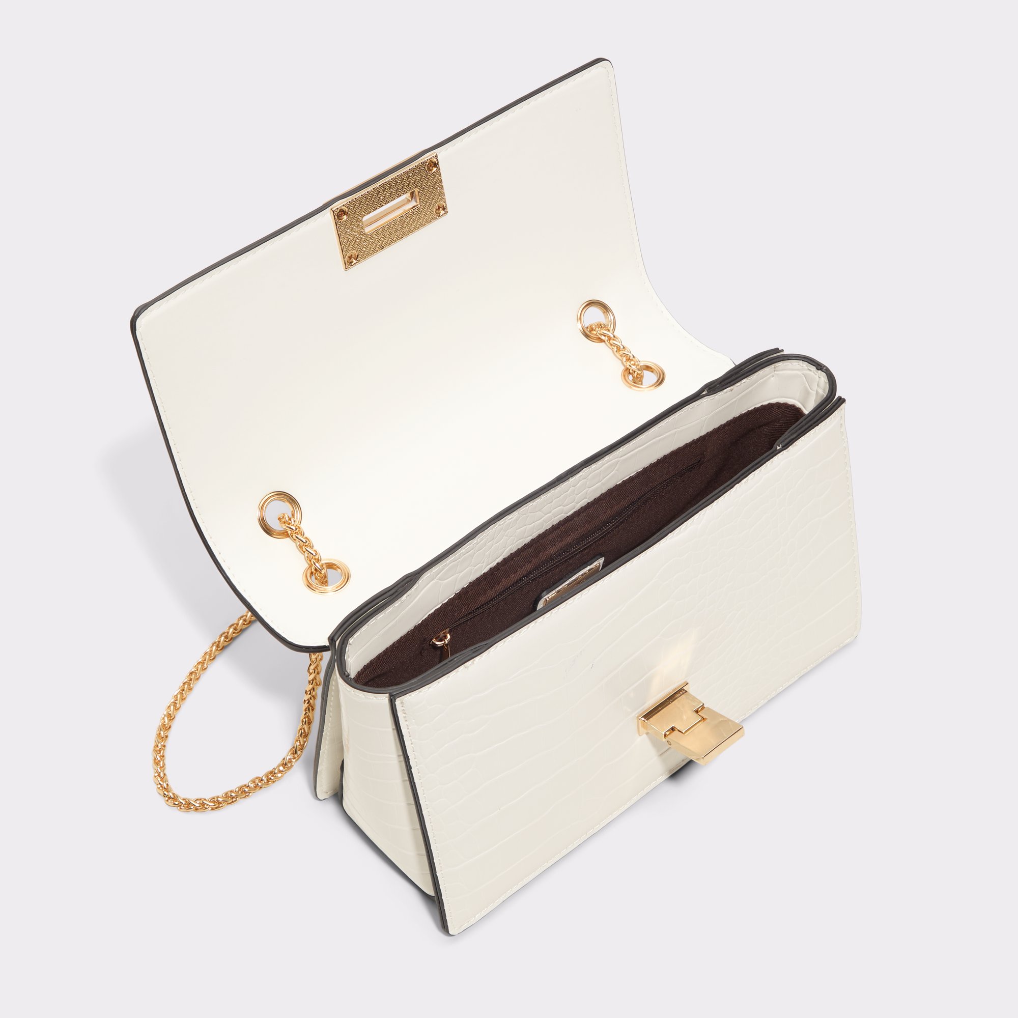 クロコダイル【ALDO】チェーン ショルダーバッグ Laurenceex Laurenceex White Women's Crossbody Bags | ALDO US