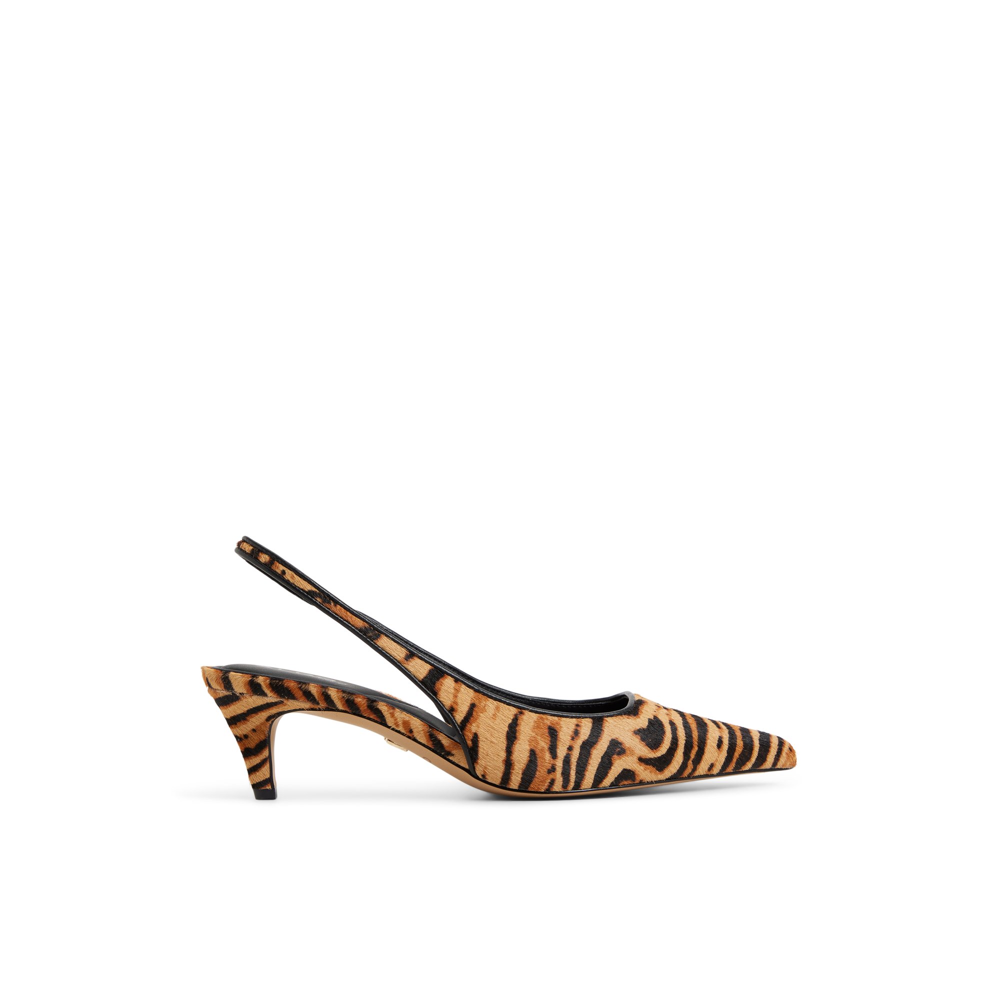 Aldo Leanah Genuine Calf Hair Pointed Toe Pump In Animal Print