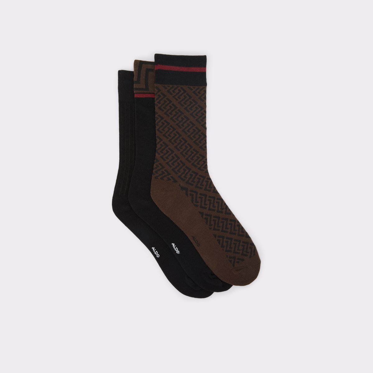 Lebaillif Dark Brown Men's Socks | ALDO Canada