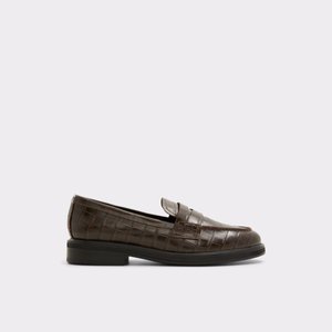 【ALDO】本革レザー☆Francine☆マルチユーズ・上品ローファー Marinho Open Black Leather Smooth Men's Dress Shoes | ALDO US