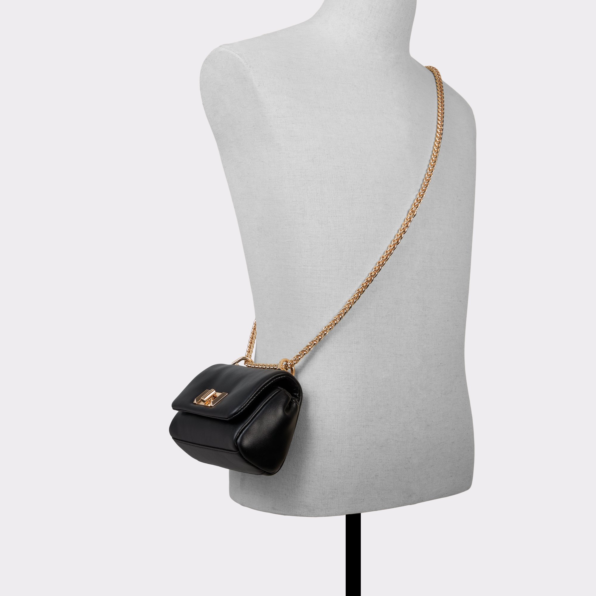 【ALDO アルド】Ledia ミニショルダーバッグ ハンドバッグ Ledia Black Women's Crossbody Bags | ALDO US