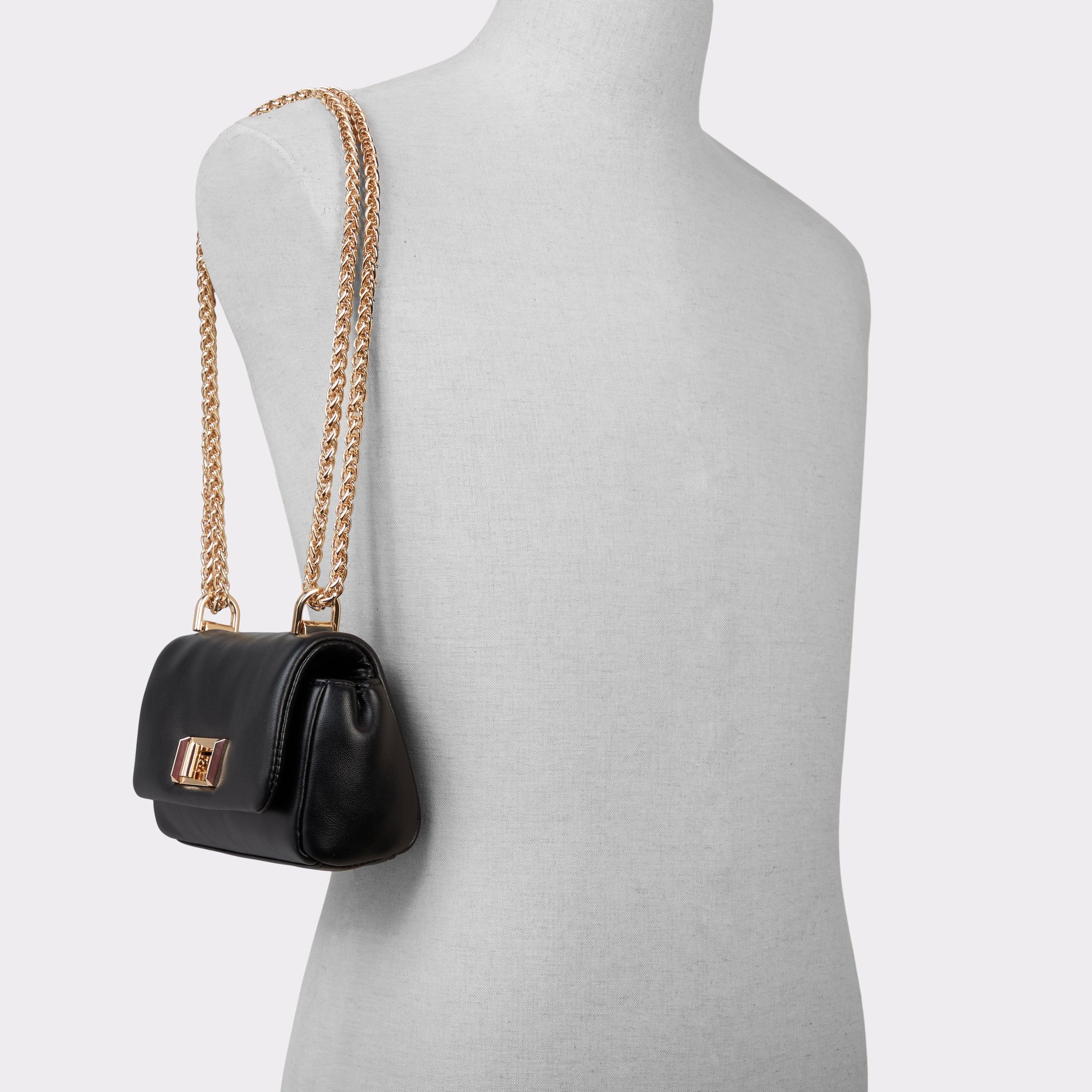 【ALDO アルド】Ledia ミニショルダーバッグ ハンドバッグ Ledia Black Women's Crossbody Bags | ALDO US