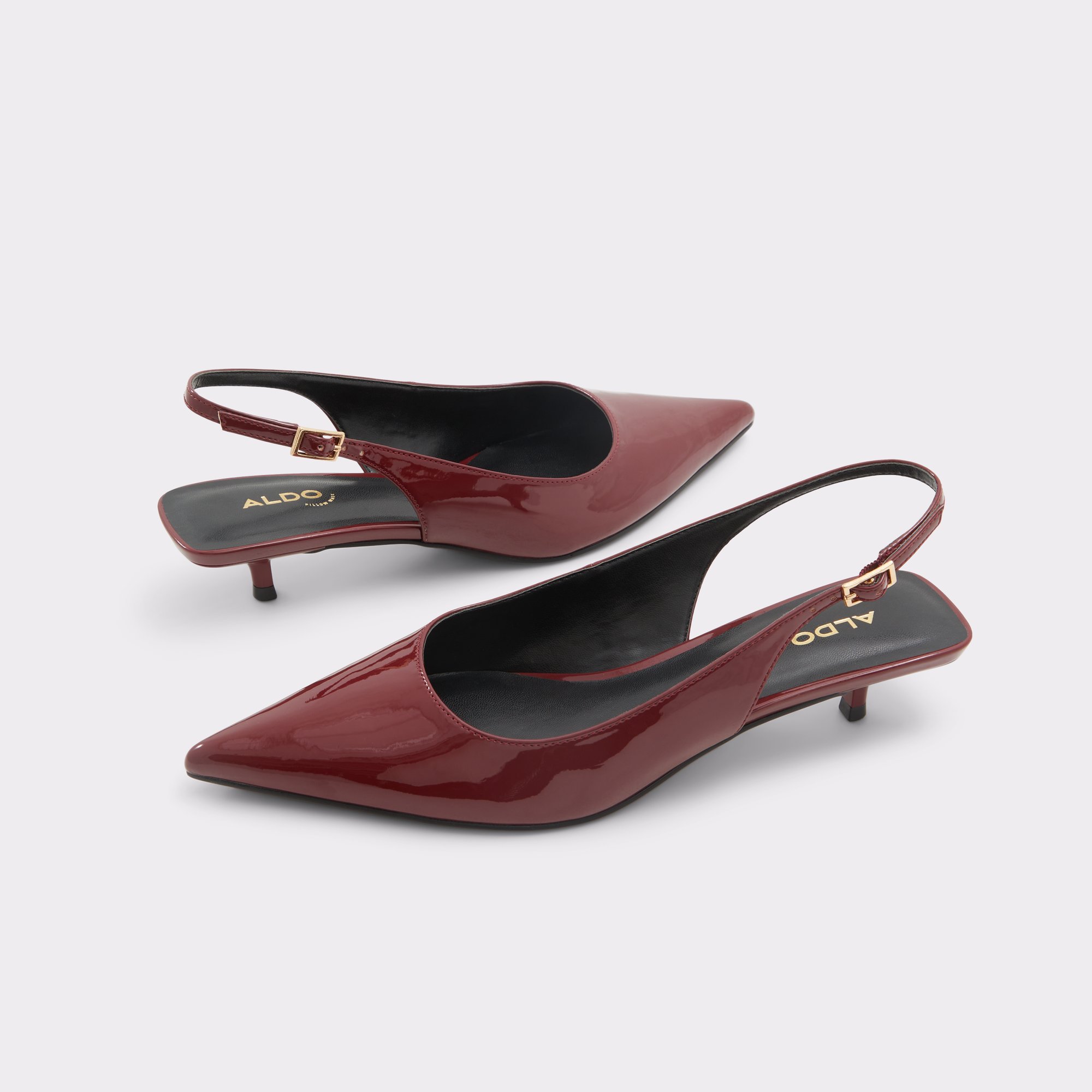 Lennoxie Bordo Women s Kitten Heels ALDO Canada