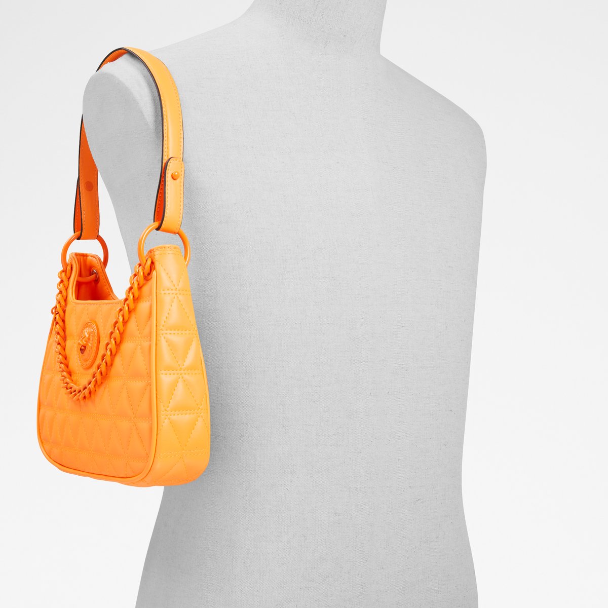 Orange aldo online bag