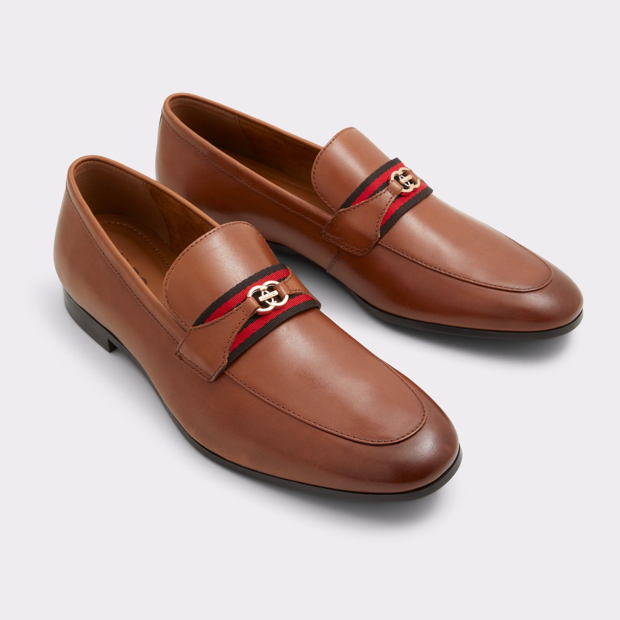 Leopaul Cognac Men s Loafers Slip Ons ALDO Canada