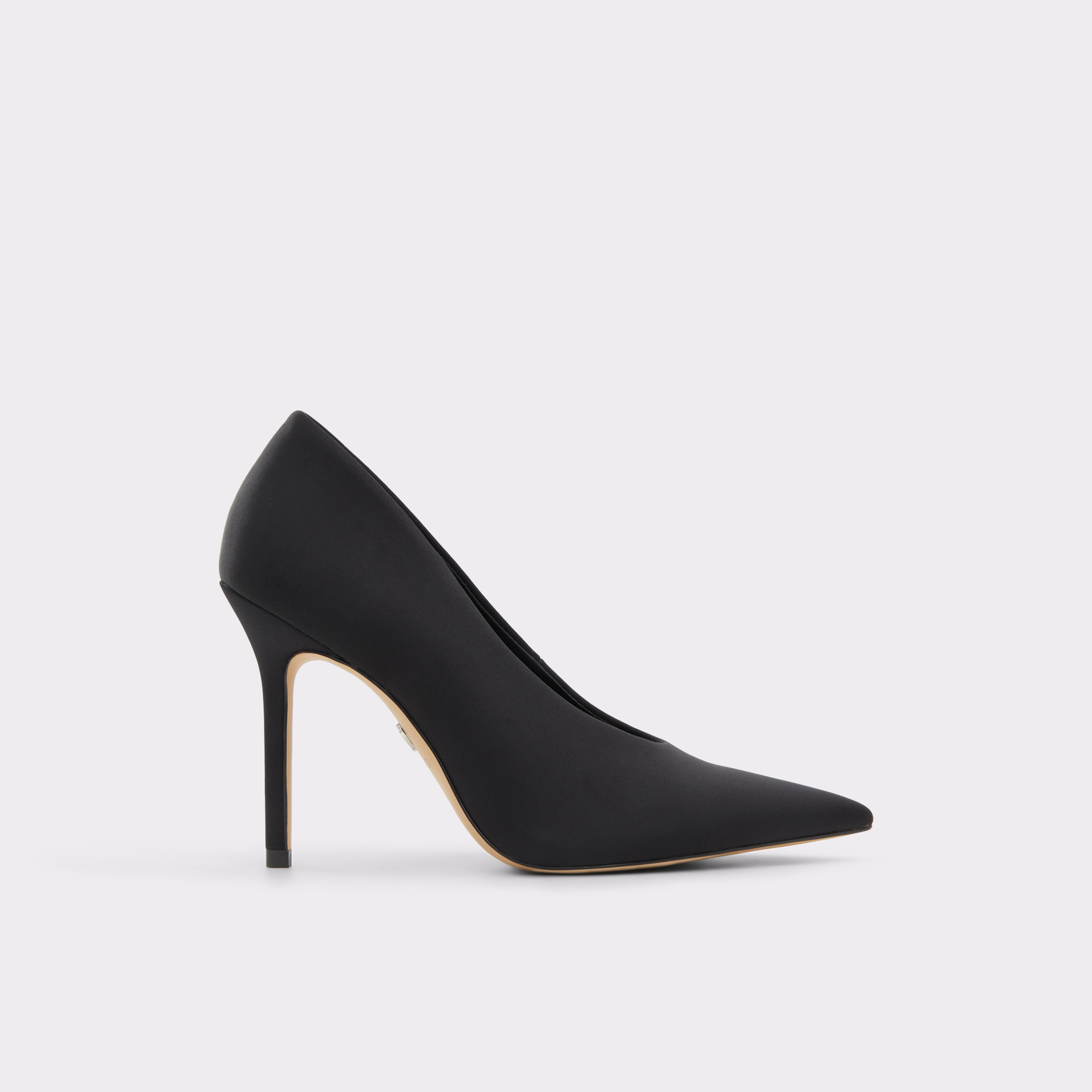 Black pointed toe heels best sale