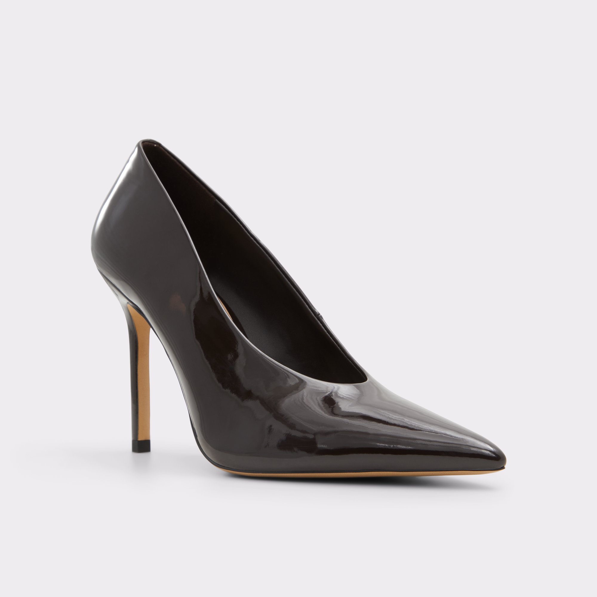 Lessy Dark Brown Women's Pumps | ALDO Canada