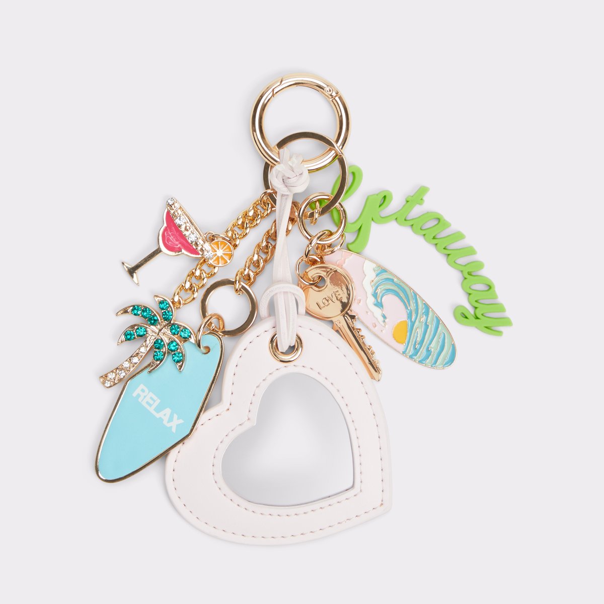Letsvacay Pastel Multi Women's Bag Charms & Keychains | ALDO US
