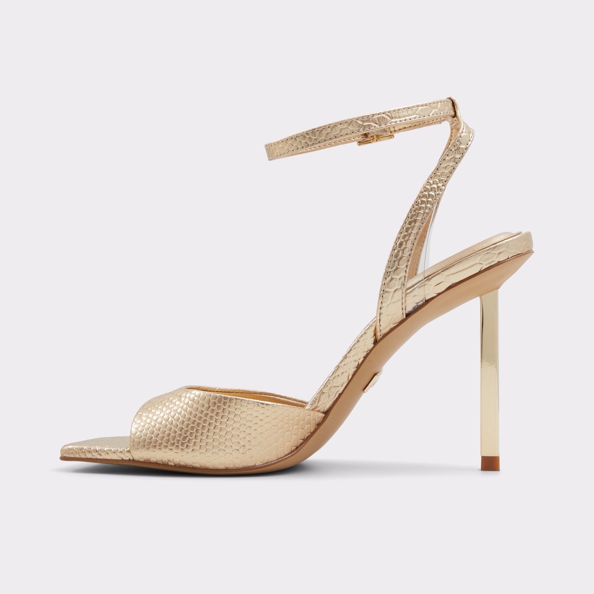 Lettie Gold Women's Strappy sandals | ALDO Canada