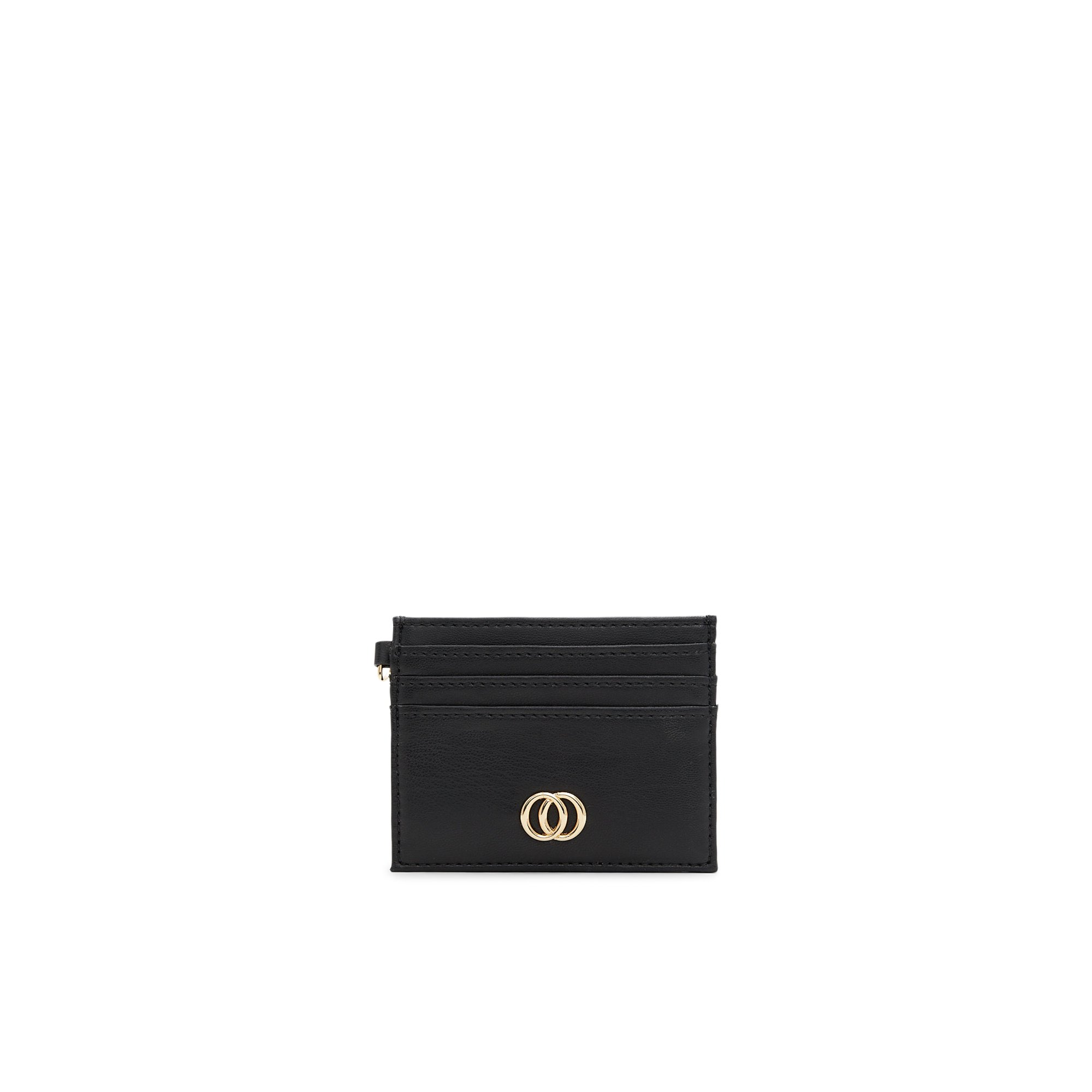ALDO Limonius - Women's Wallet Handbag - Black/Gold