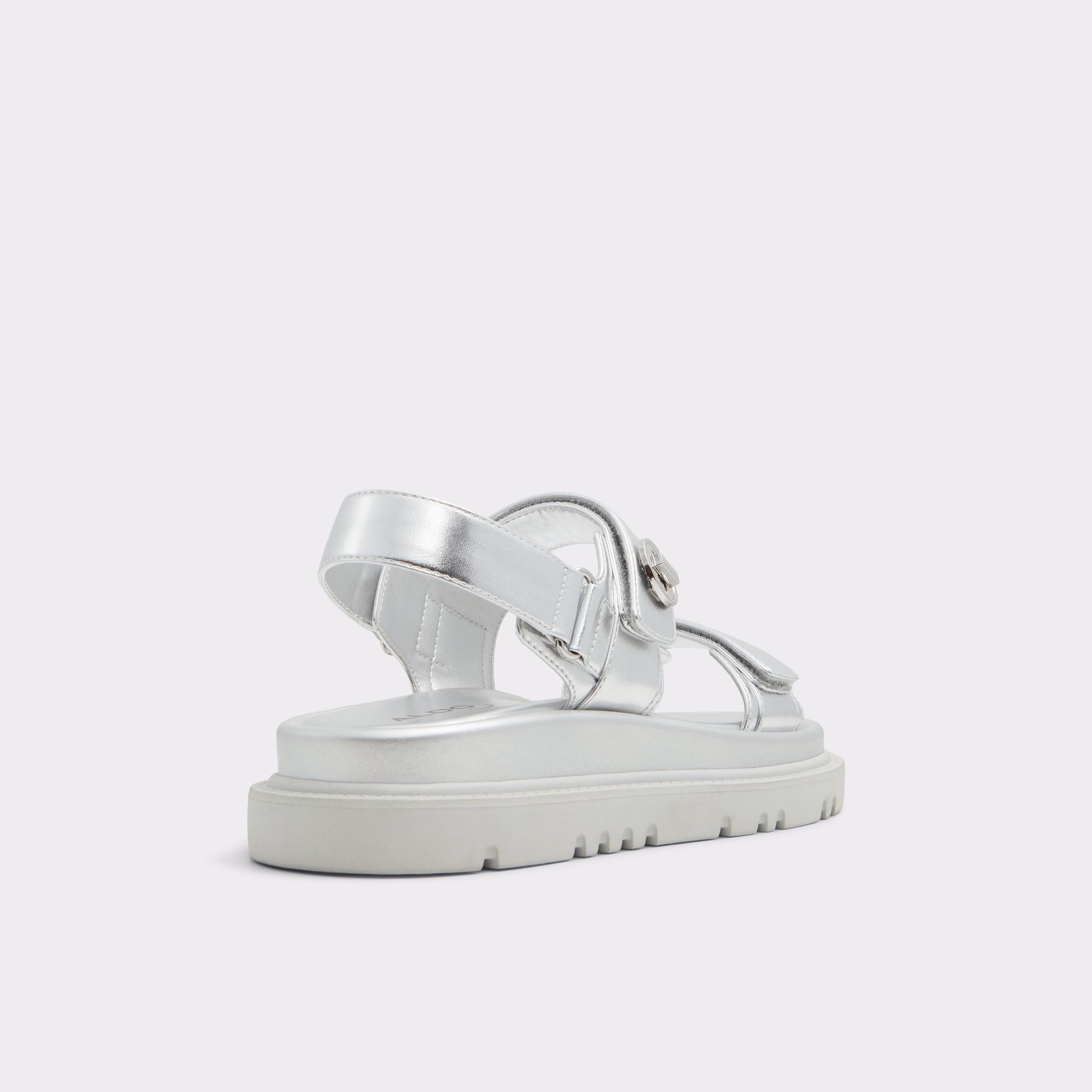 Linette Silver Women's Footbed Sandals | ALDO Canada