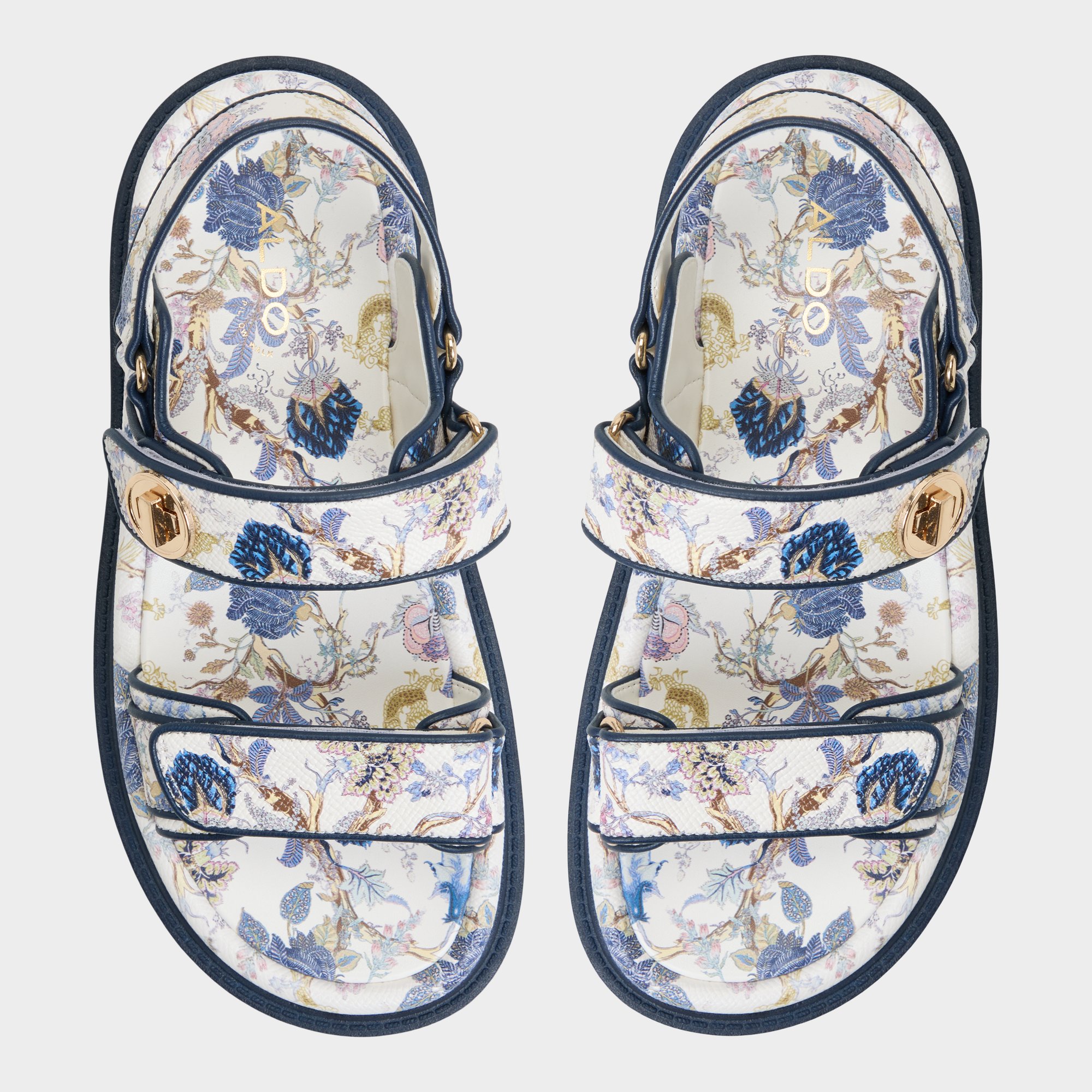 Linette Multi Women's Footbed sandals | ALDO US