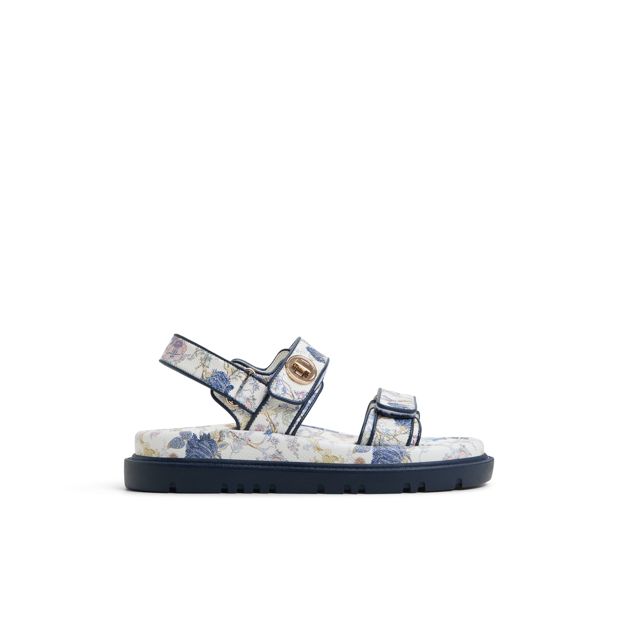 ALDO Linette - Women's Footbed Sandal Sandals - Multi Epi, Size 5