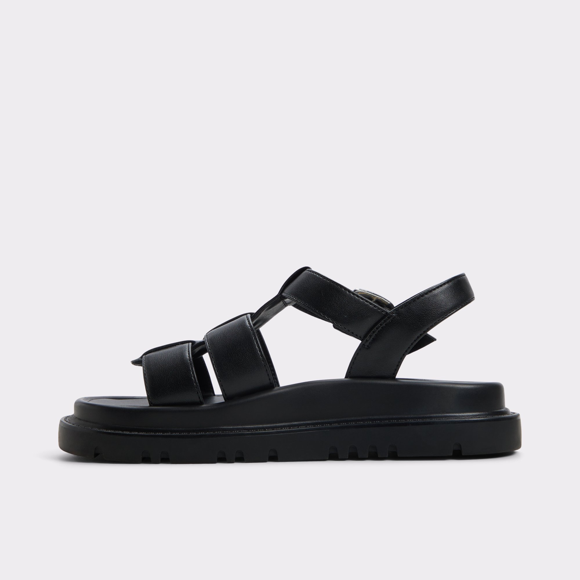 Linettie Noir Femmes Sandales a assise plantaire | ALDO Canada